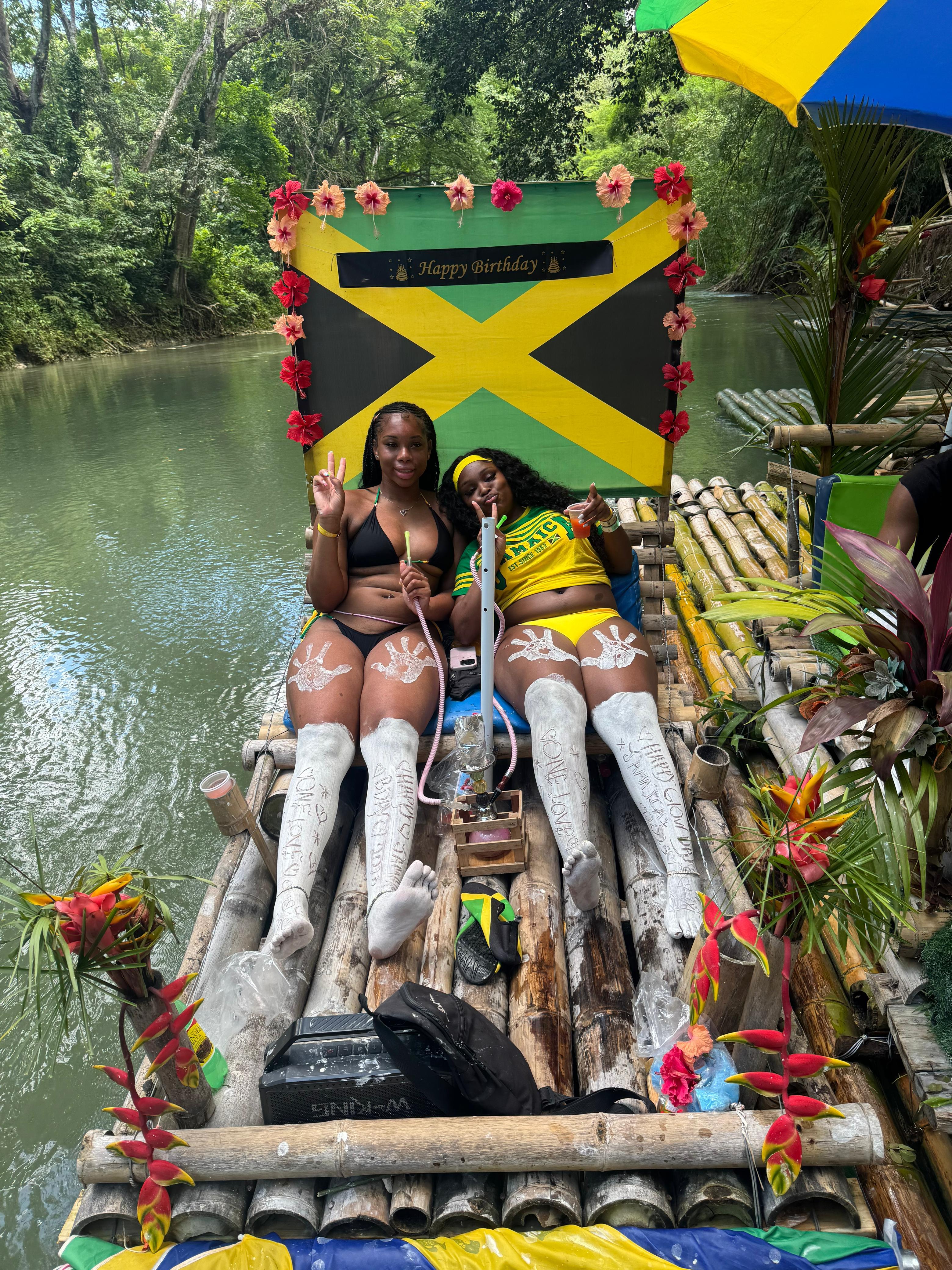 Great River Bamboo Rafting & Limestone Foot Massage