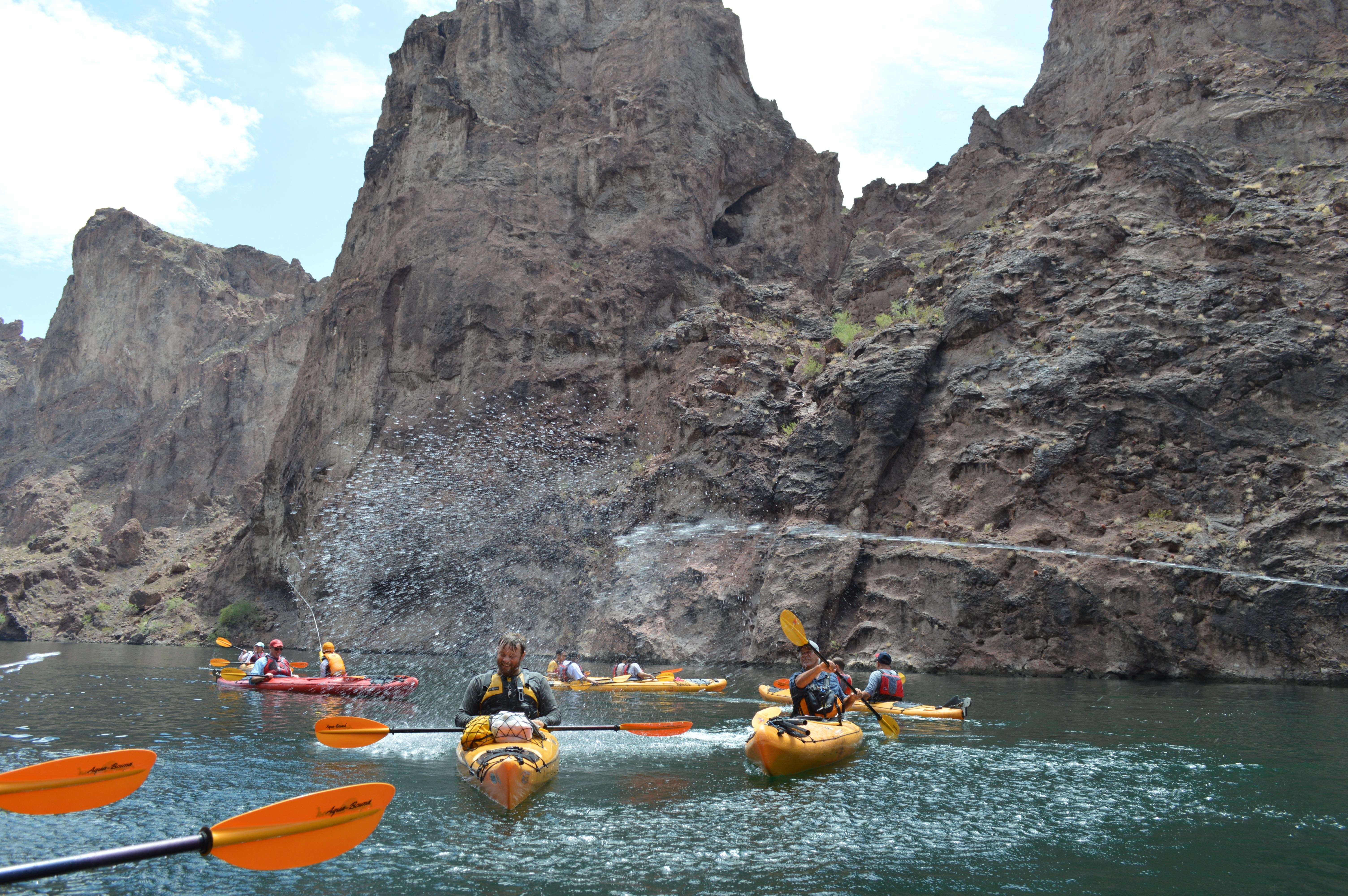 Hoover Dam & Emerald Cave Kayak Adventure from Las Vegas