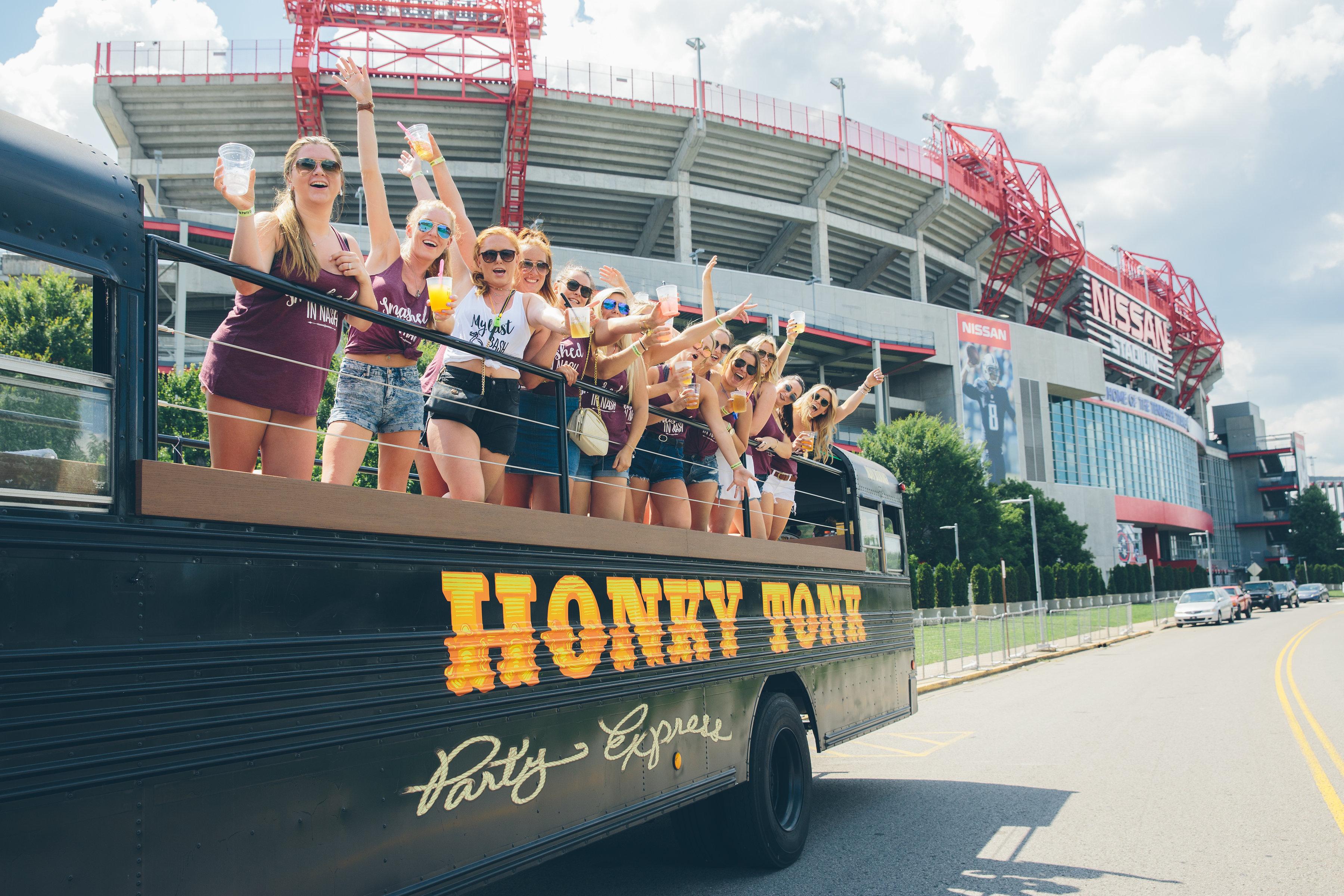 Open-Air Honky Tonk Party Bus Tour