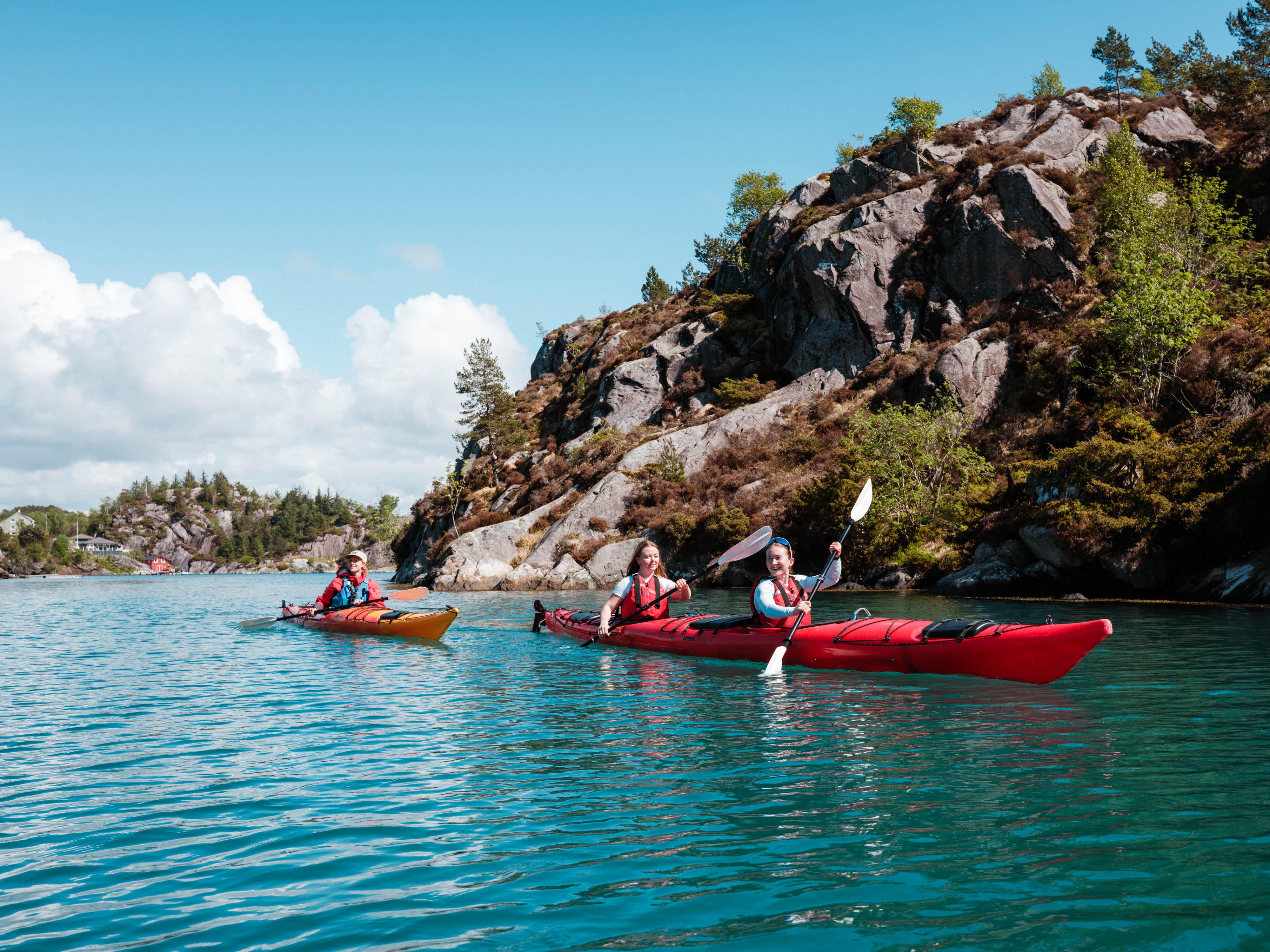 Guided Kayak Adventure Among Bergen's Coastal Islets