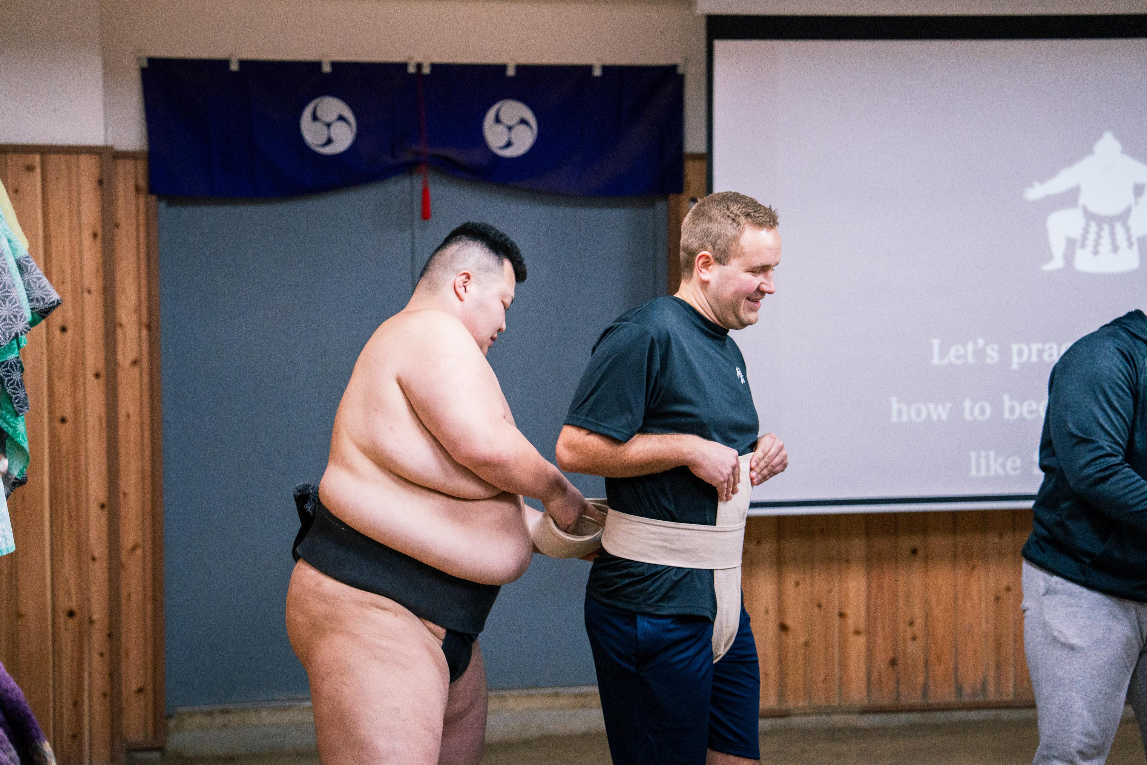 Sumo training experience near Tokyo — drills and bouts with ex-pro wrestlers — image 12