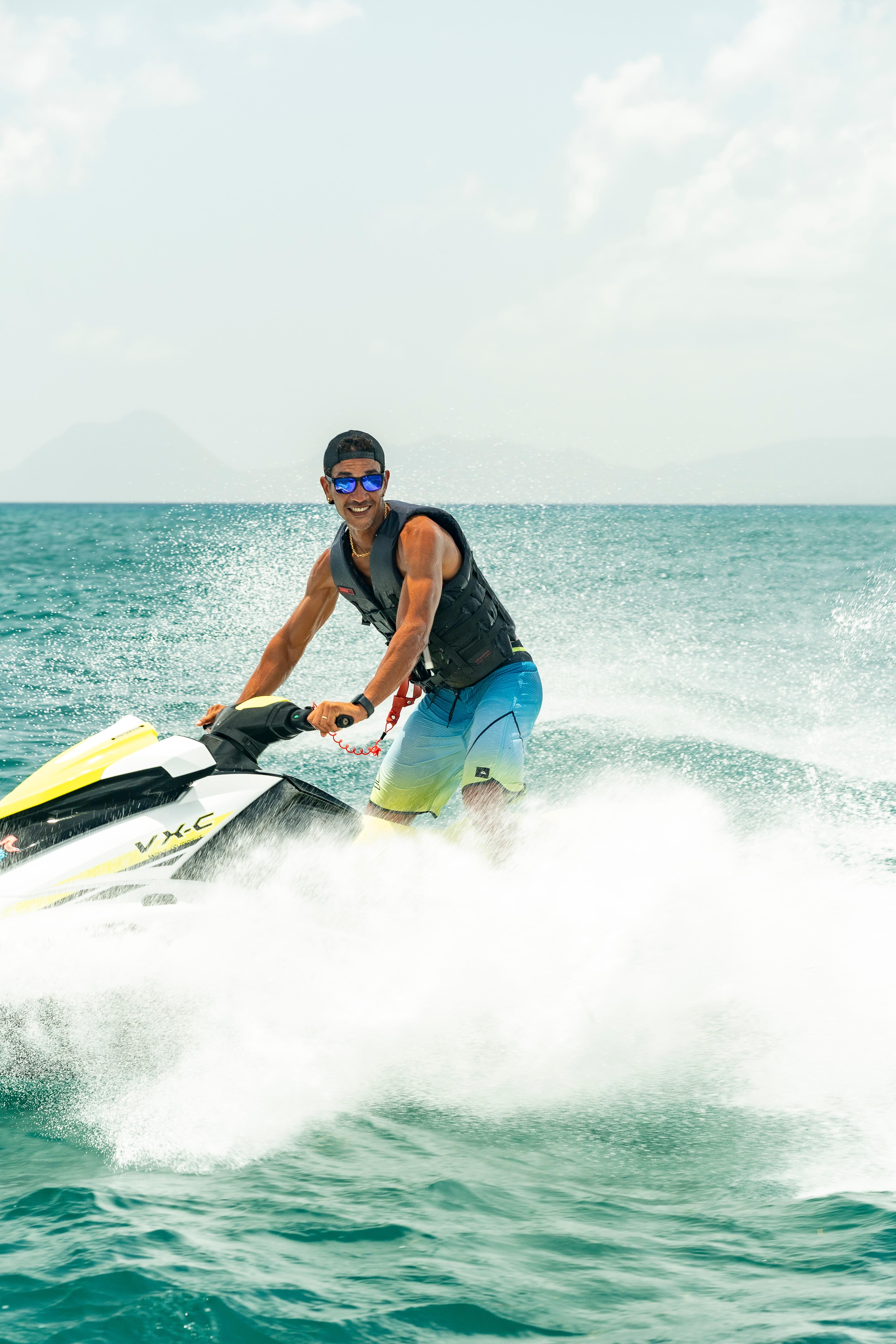 Guided Jet Ski Adventure Along Martinique's Coast