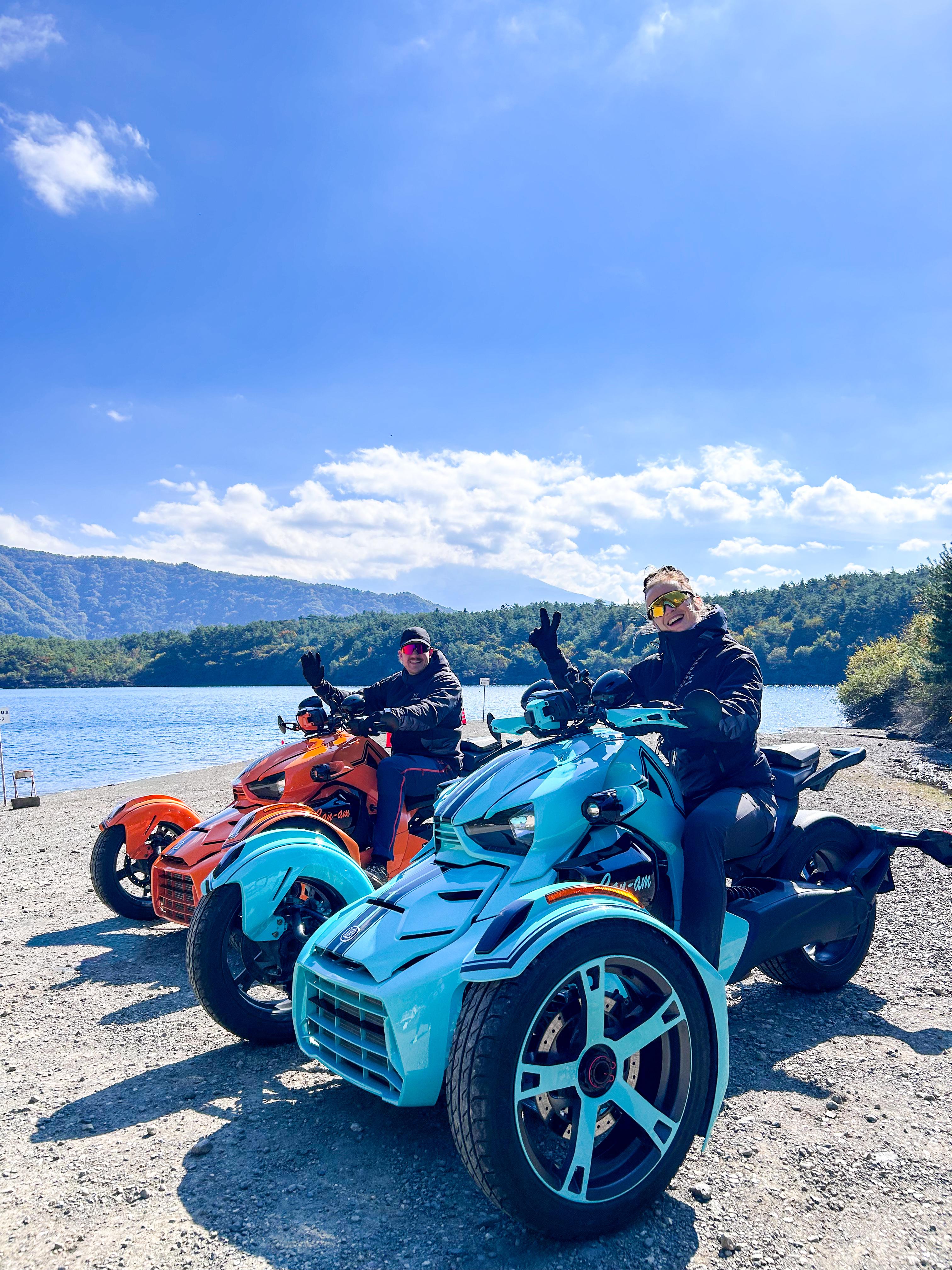 Mt. Fuji Guided Can-Am Trike Experience