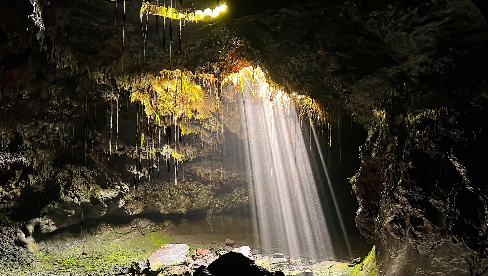 Piton de la Fournaise Lava Tube Caving Adventure