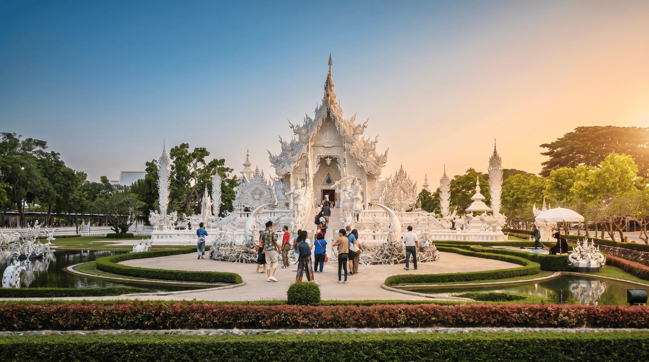 Chiang Rai Temple Discovery: White, Blue & Red Temples Full-Day Tour