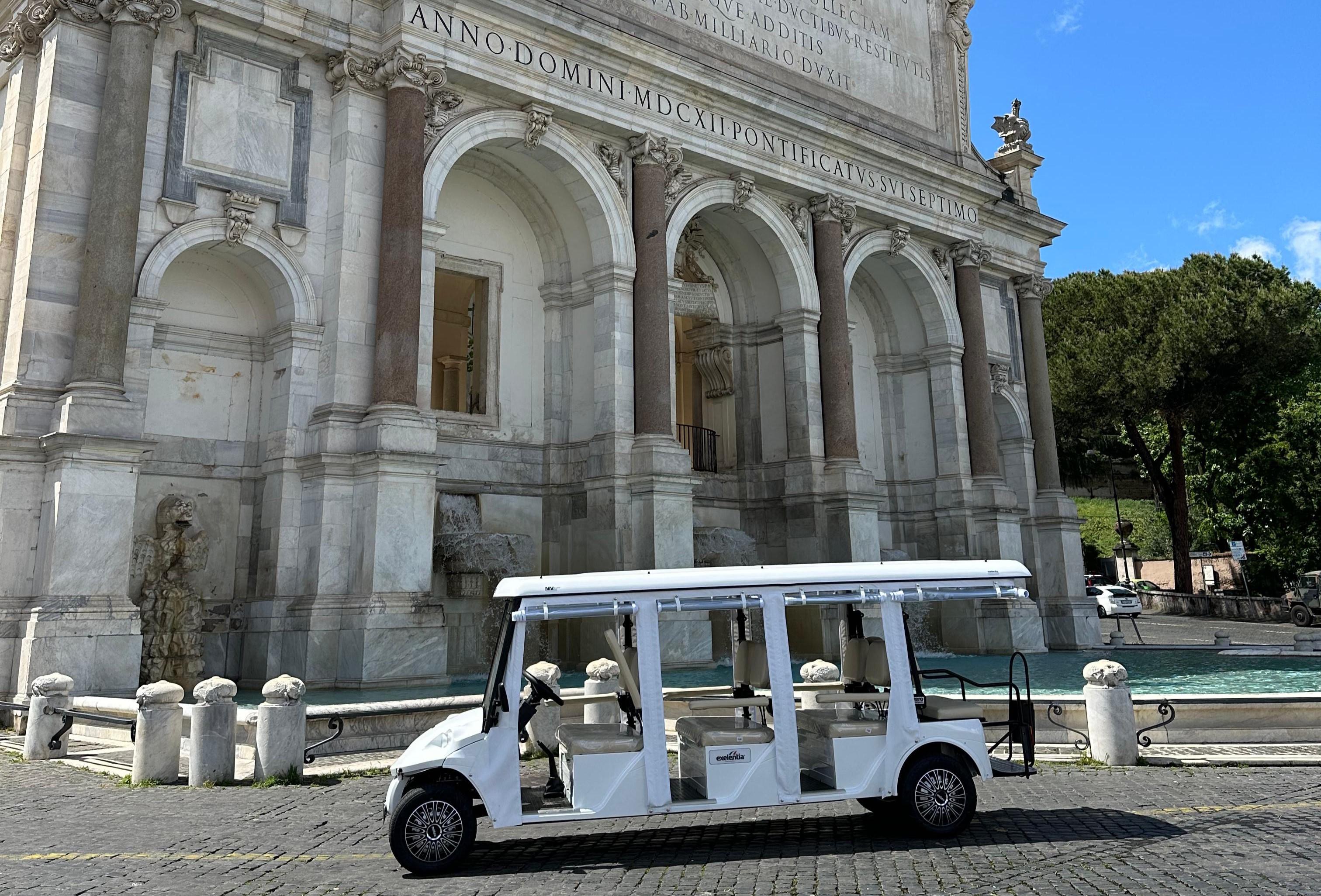 Rome Golf Cart Tour: 3-Hour Private or Small Group Experience