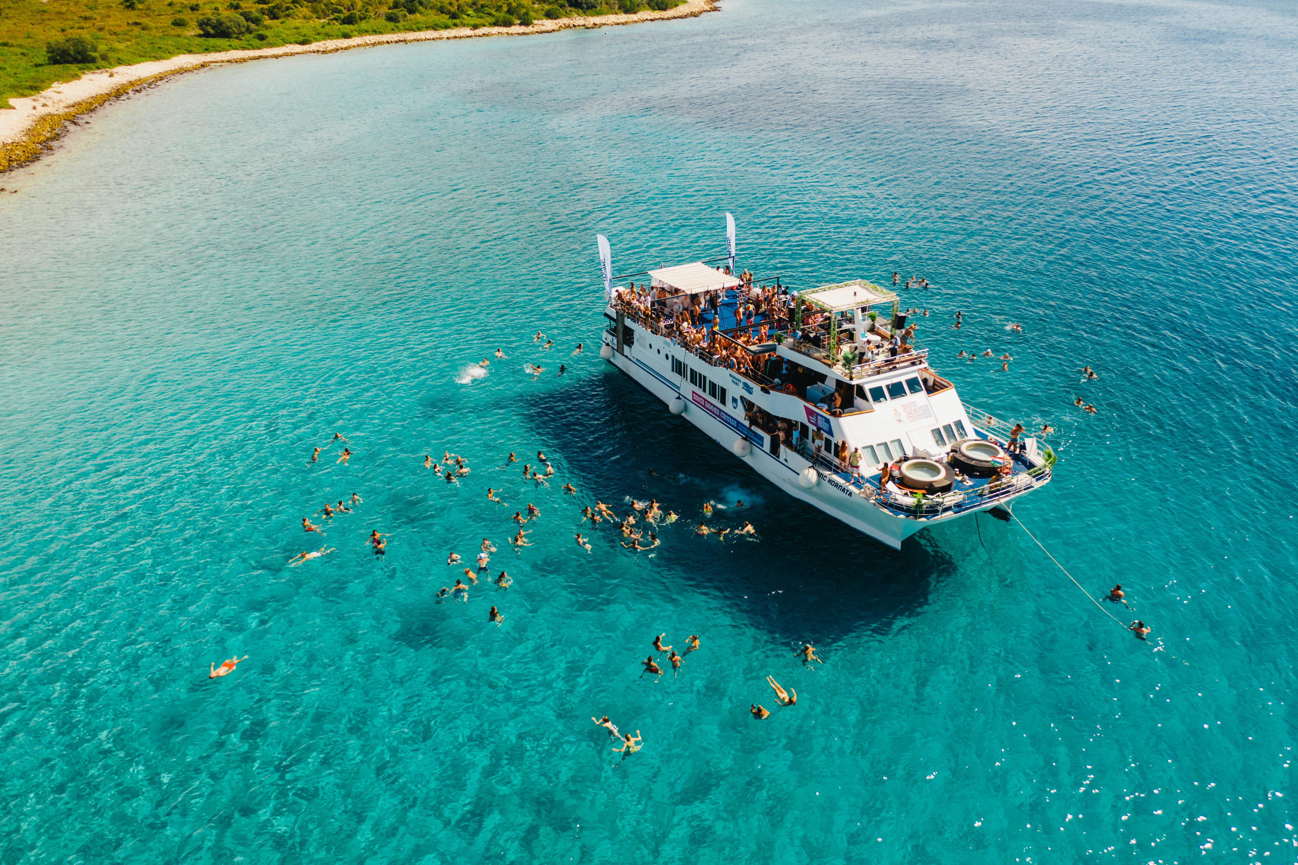 Novalja Booze Cruise Party Boat Experience