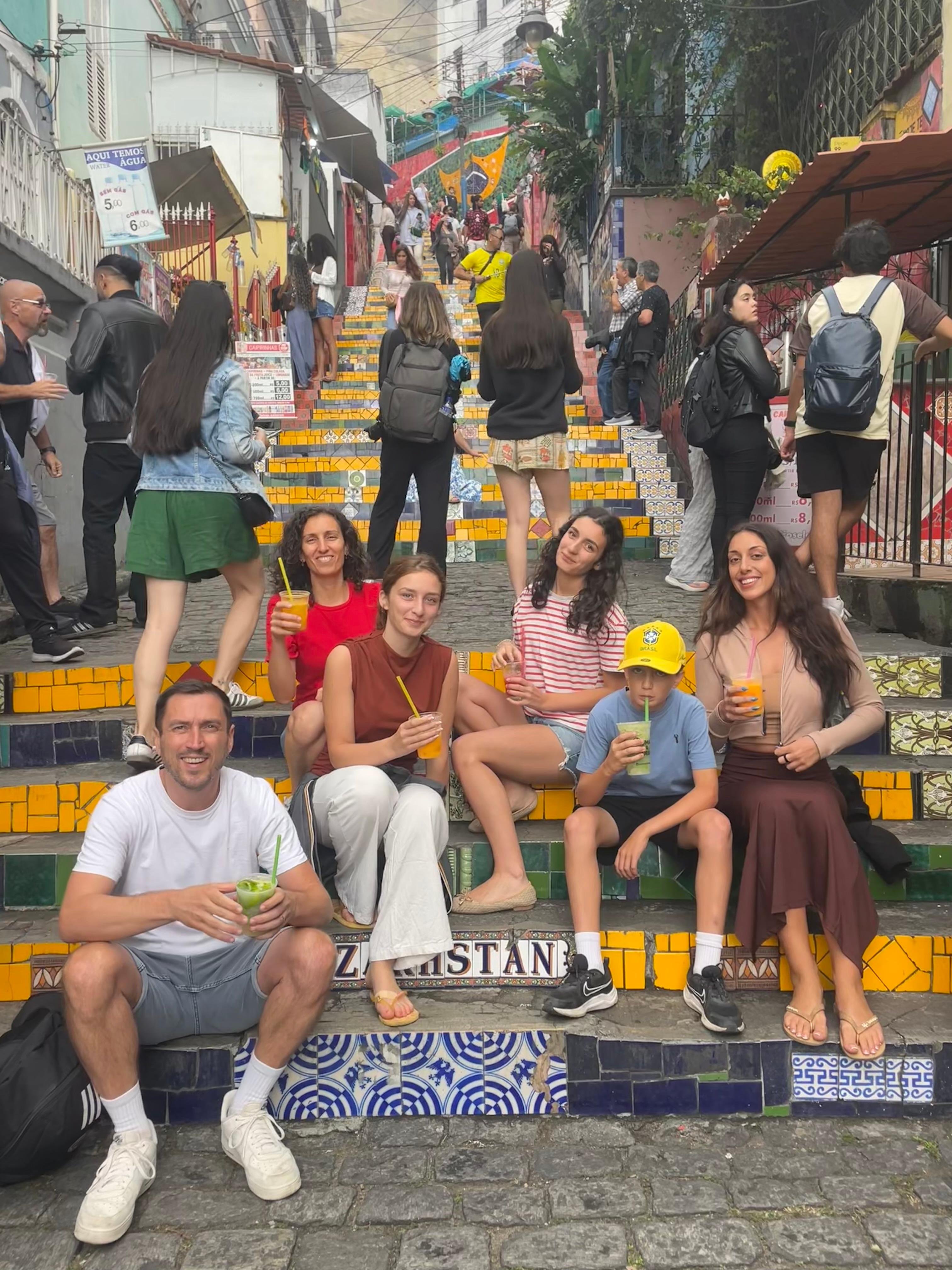 Santa Teresa Tram, Selarón Steps & Lapa Arches Tour
