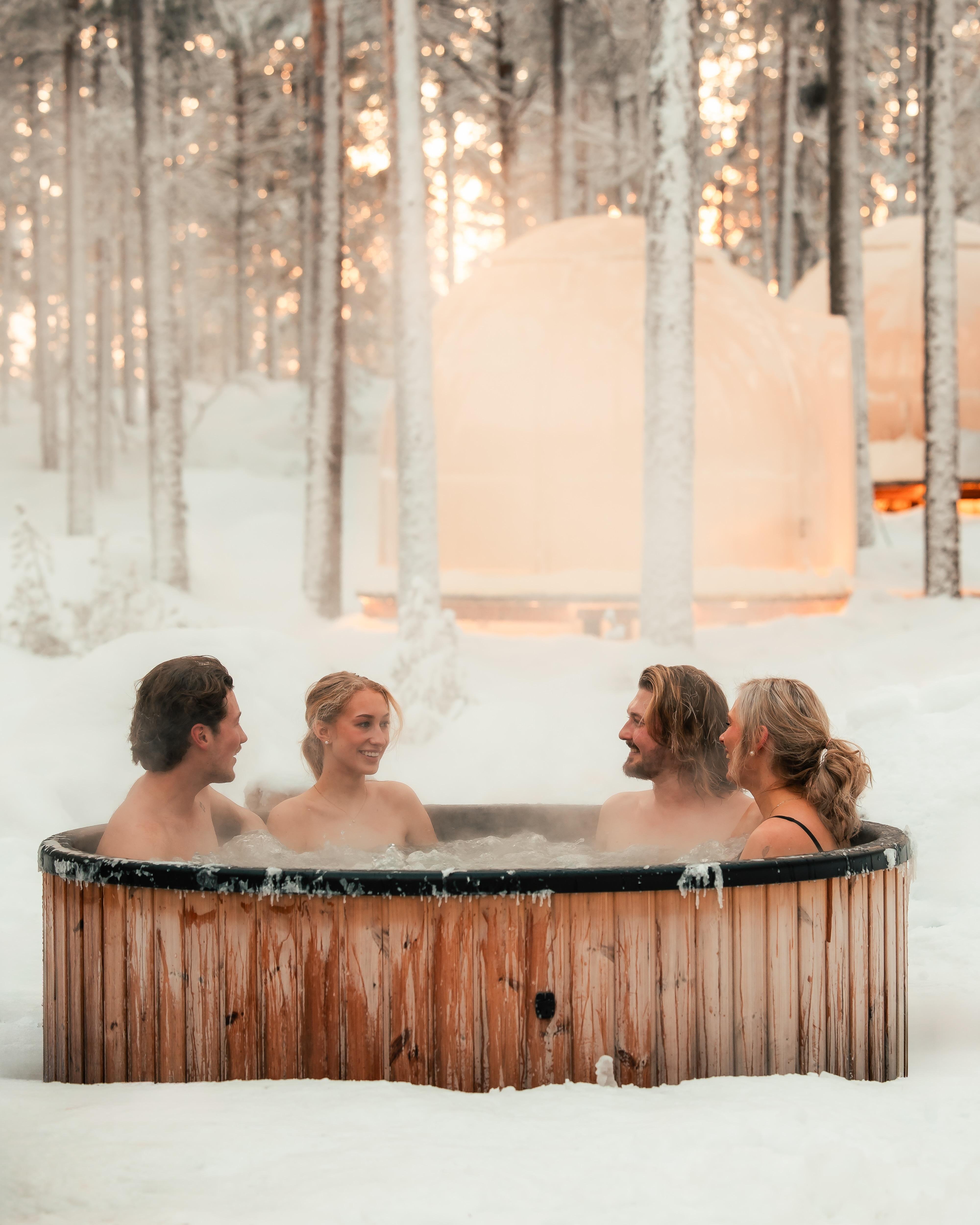 Rovaniemi Arctic Forest Spa: Hot Tubs, Sauna & Lunch