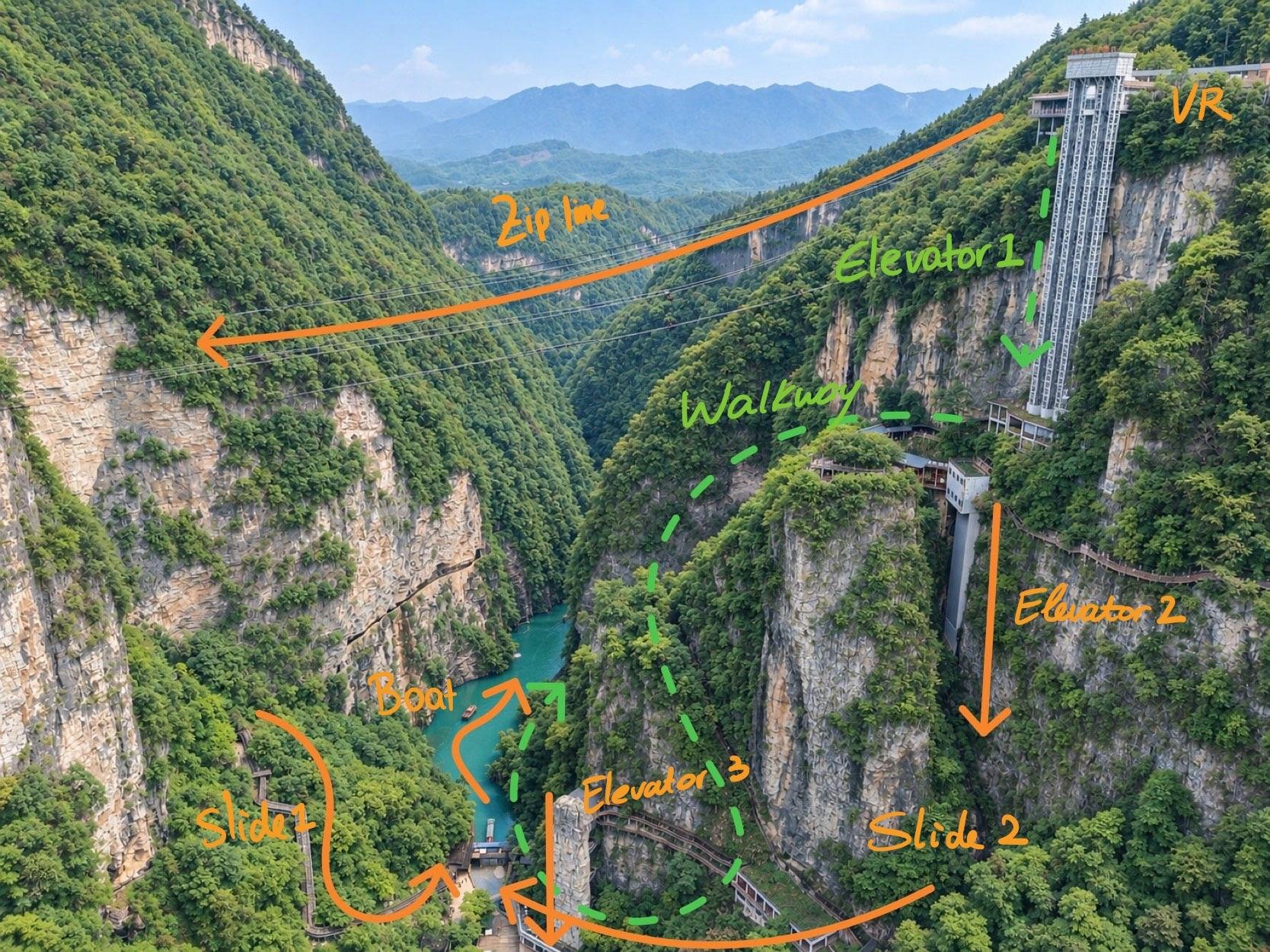 Zhangjiajie Grand Canyon Glass Bridge & Adventure Activities