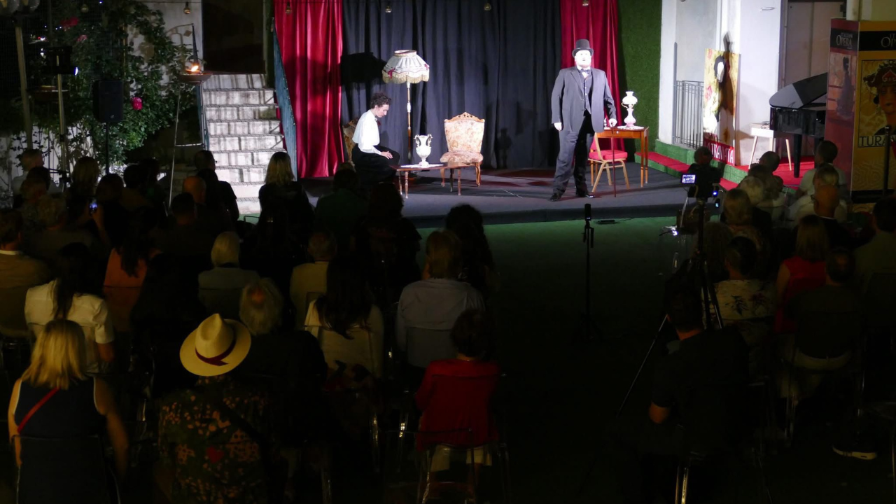 Live Opera Performance at Taormina’s Nazarena Garden Theatre