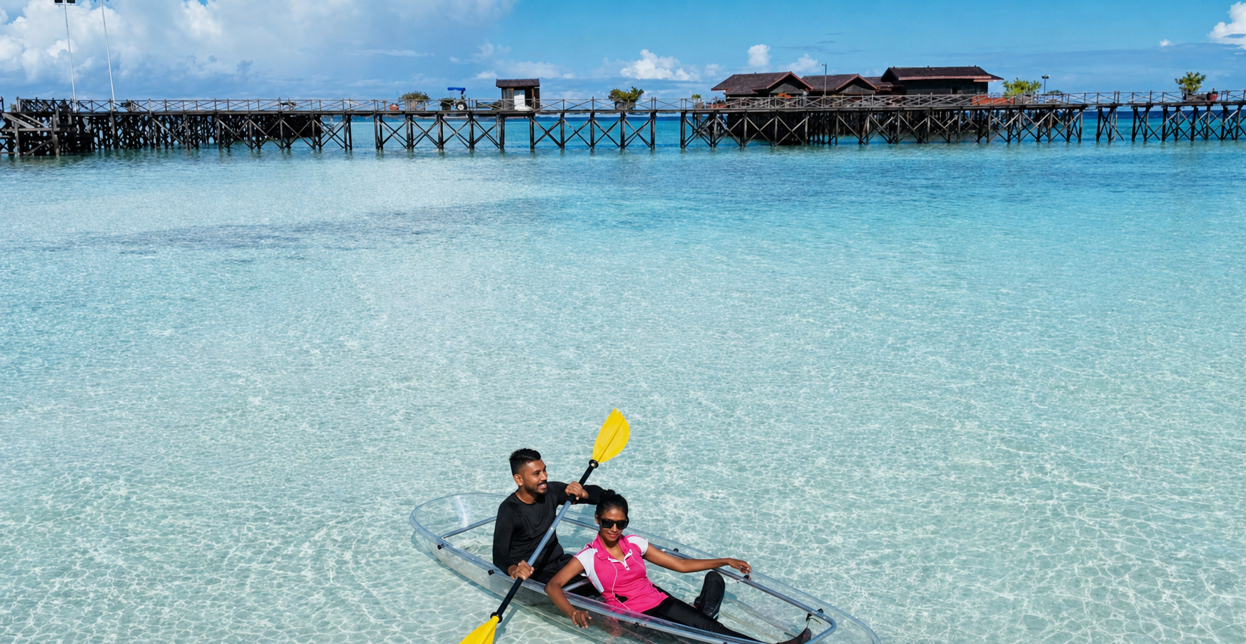 Semporna Island Hopping: Mataking, Timba-Timba & Pom Pom