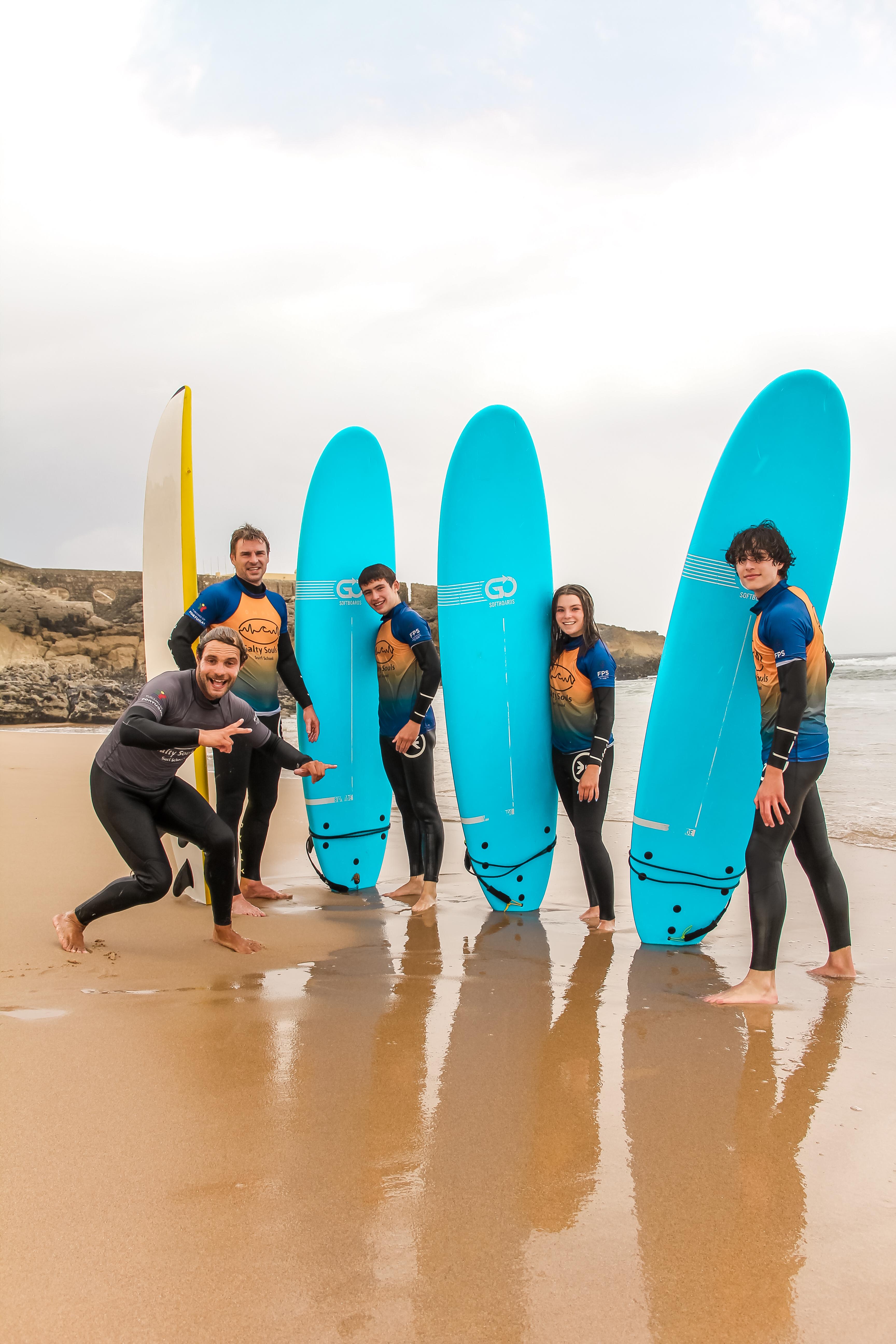Cascais Surf Lesson with Certified Instructor