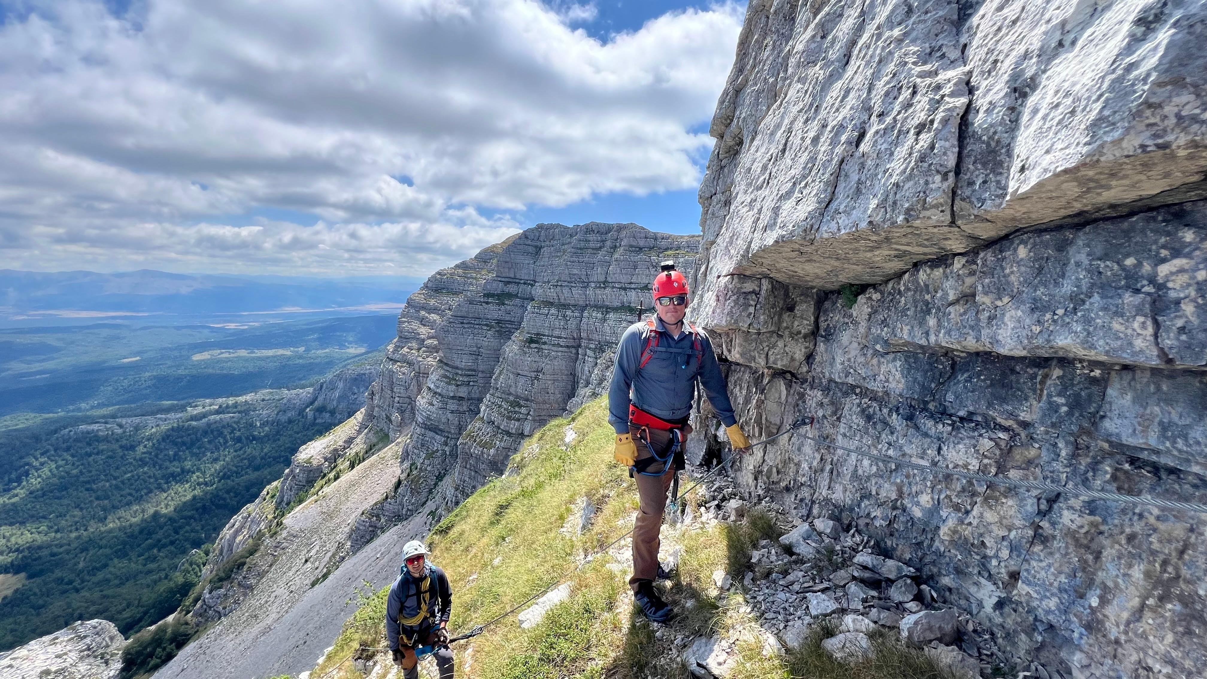 Private Via Ferrata Climb on Mount Velež