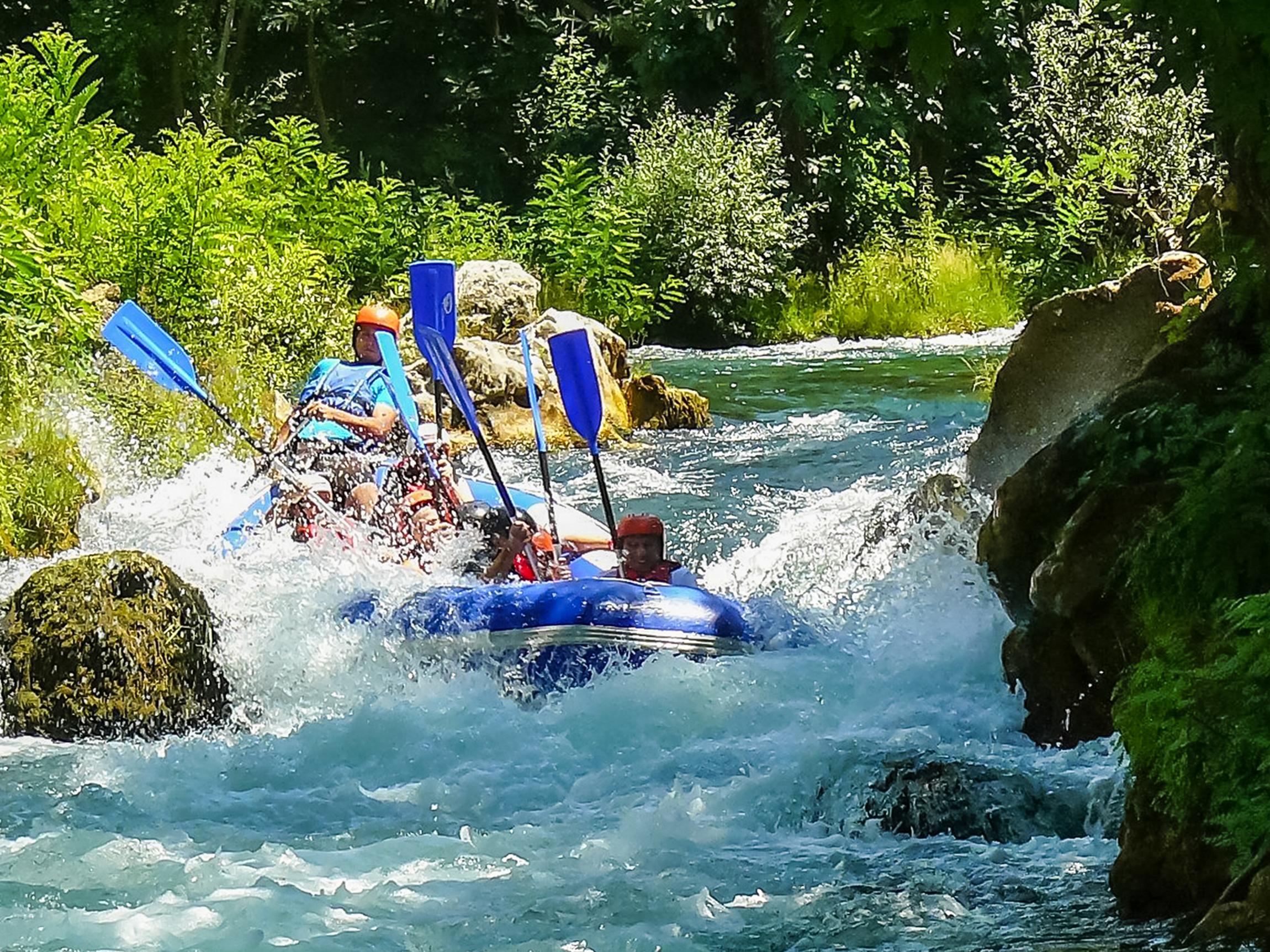 Cetina River Rafting & Cliff Jumping Adventure from Omiš
