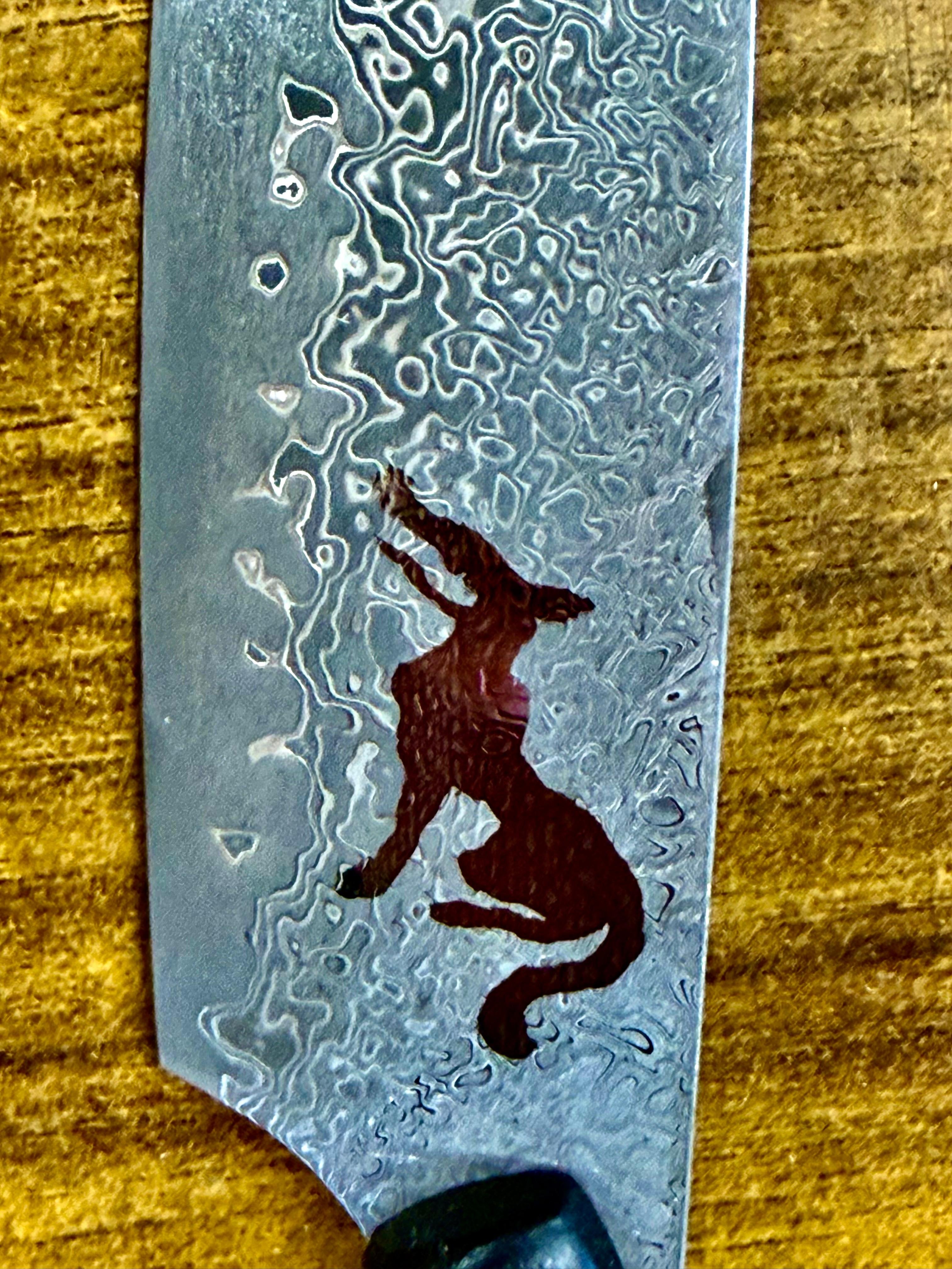 Seki: Create Your Own Hand-Designed Damascus Japanese Knife