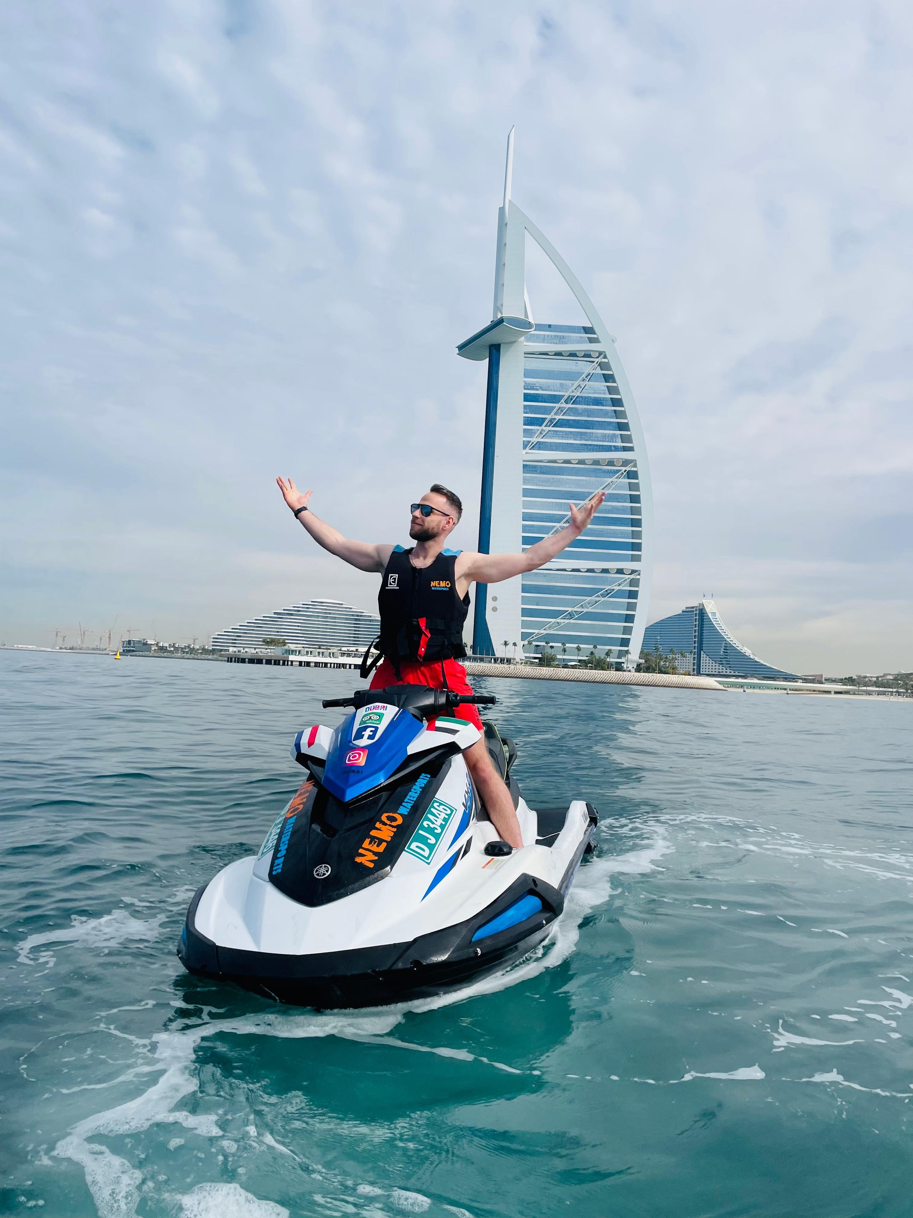 Dubai Jet Ski Adventure: Burj Al Arab & Jumeirah Beach