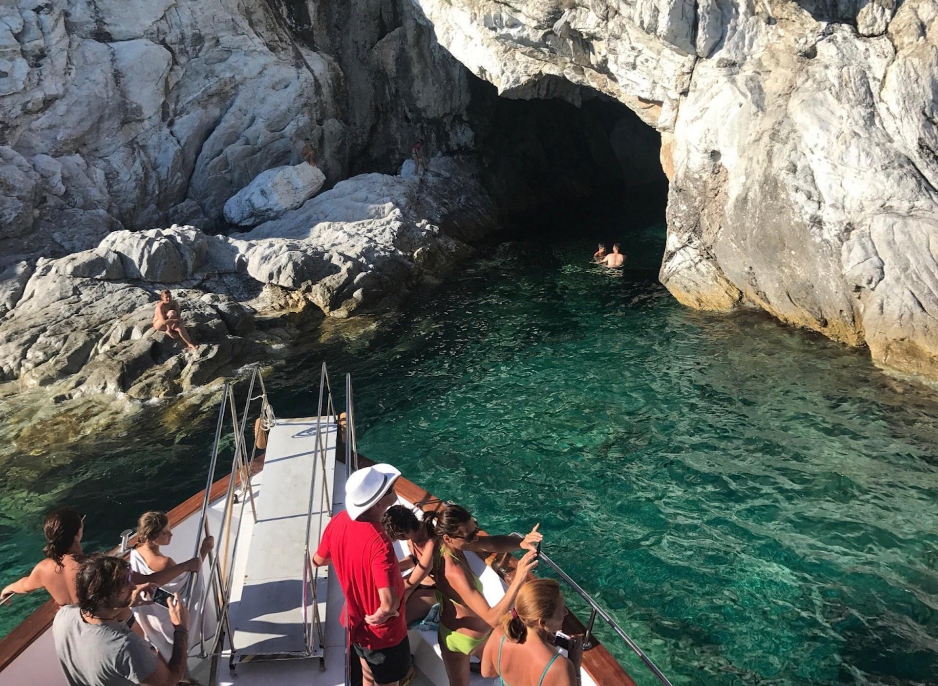 West Coast Boat Excursion from Marina di Campo