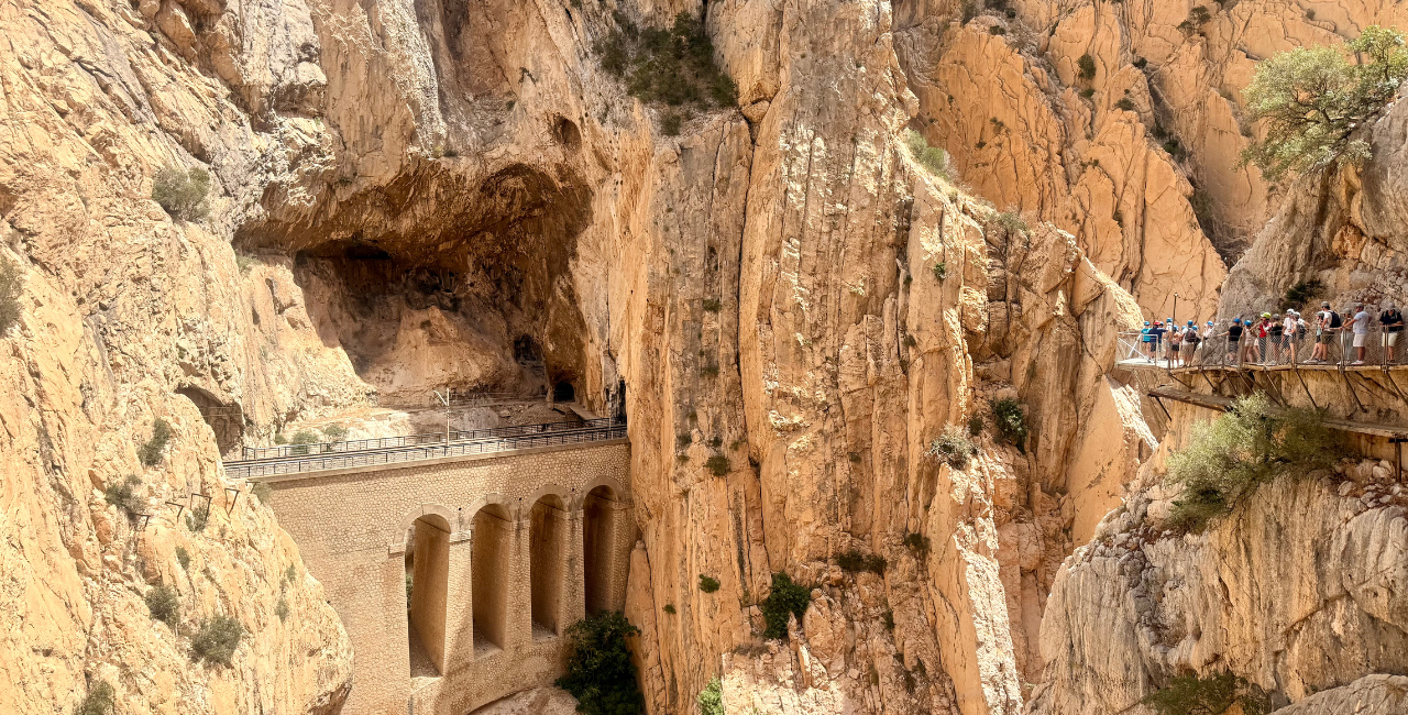Caminito del Rey guided tour from Málaga — cliffside walkway above the Gaitanes Gorge, Andalusia — image 2