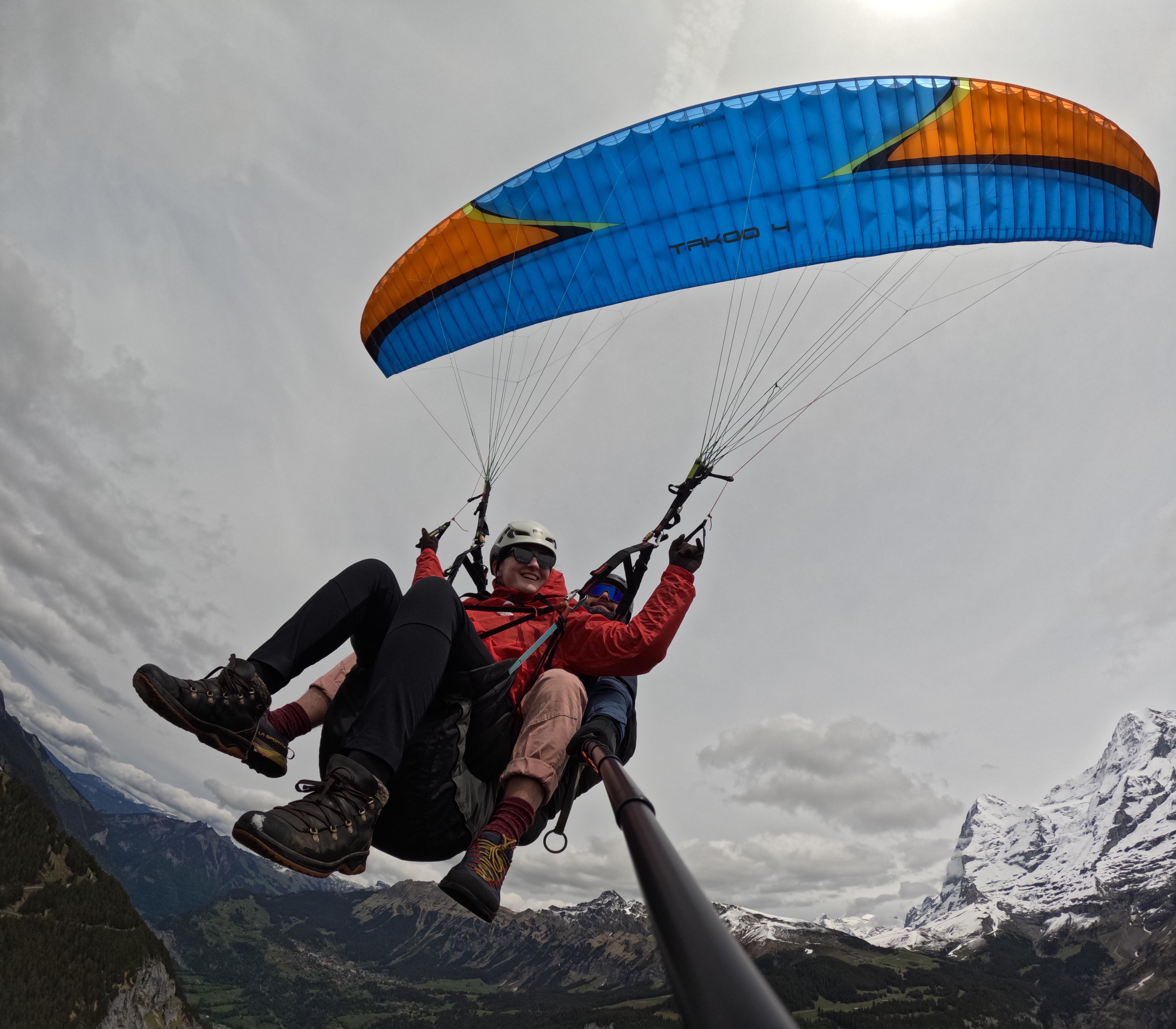 Mürren Paragliding Panorama Tandem Flight
