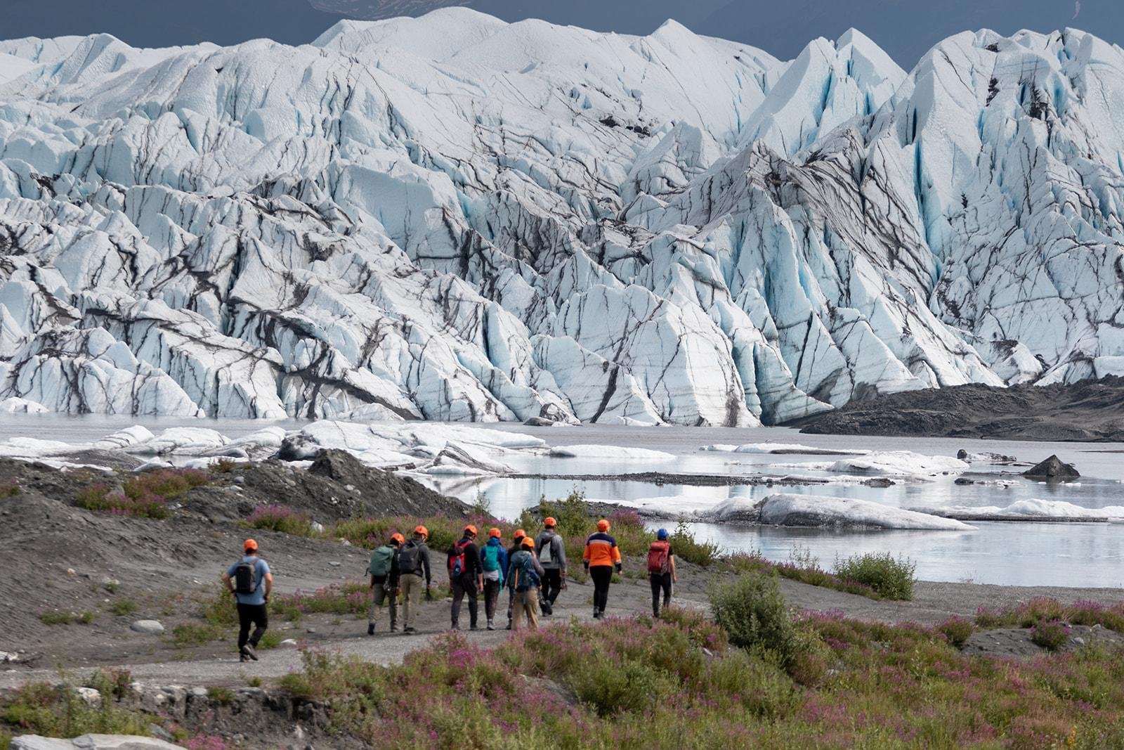 Matanuska Glacier guided ice hike in the Chugach Mountains, Alaska — image 1