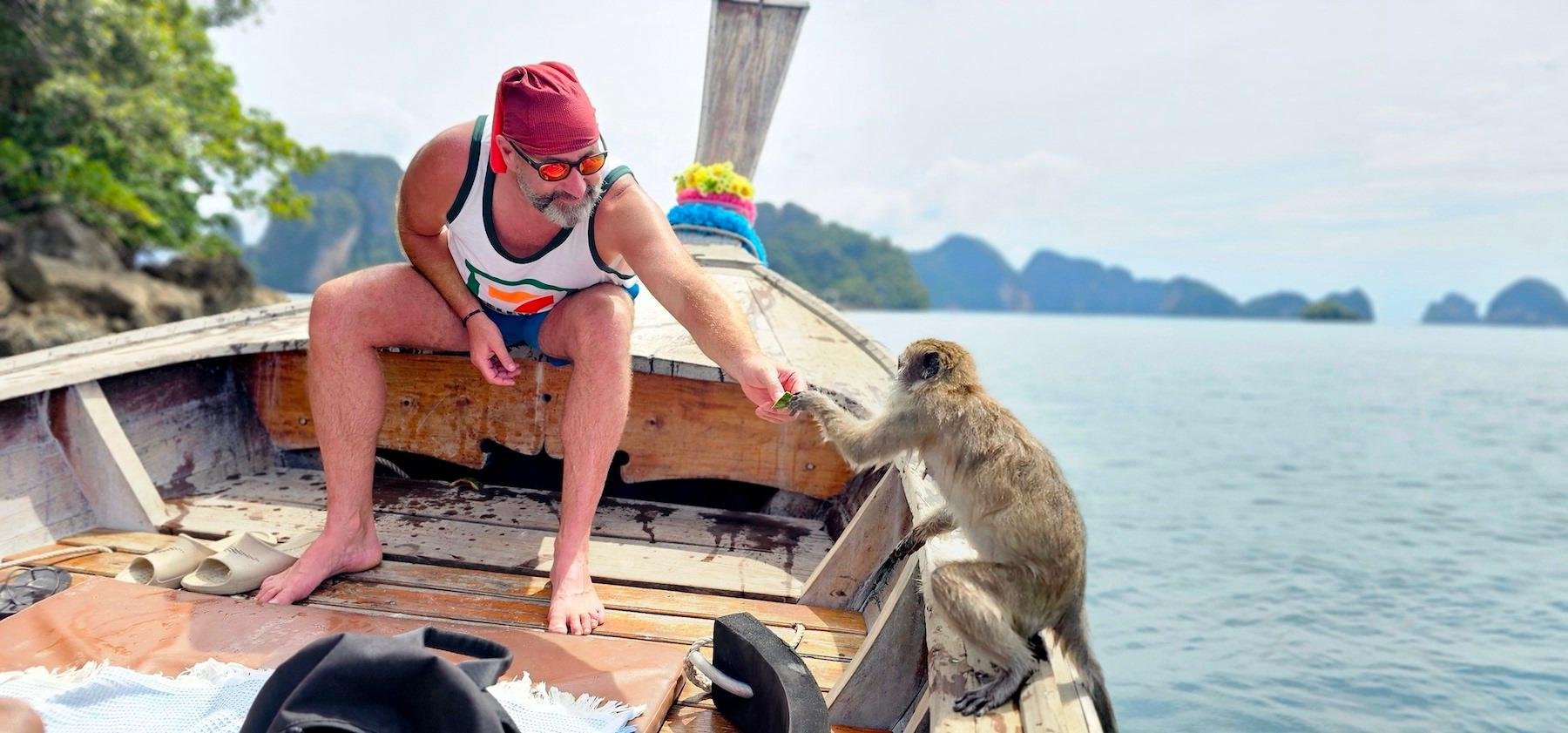 Phang Nga Bay Private Longtail Boat Island Hopping from Koh Yao
