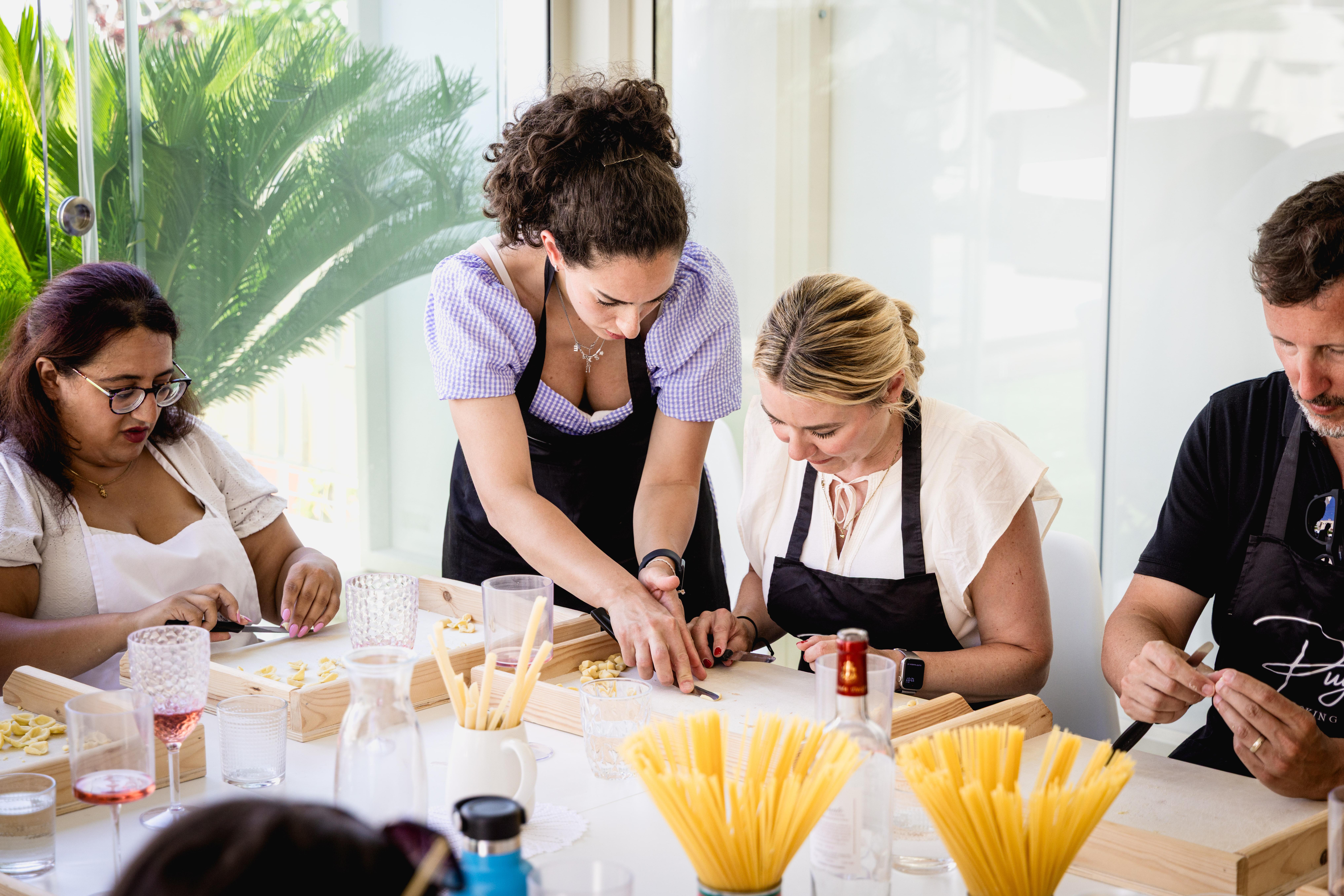 Pasta & Focaccia Cooking Class with Wine in Polignano a Mare