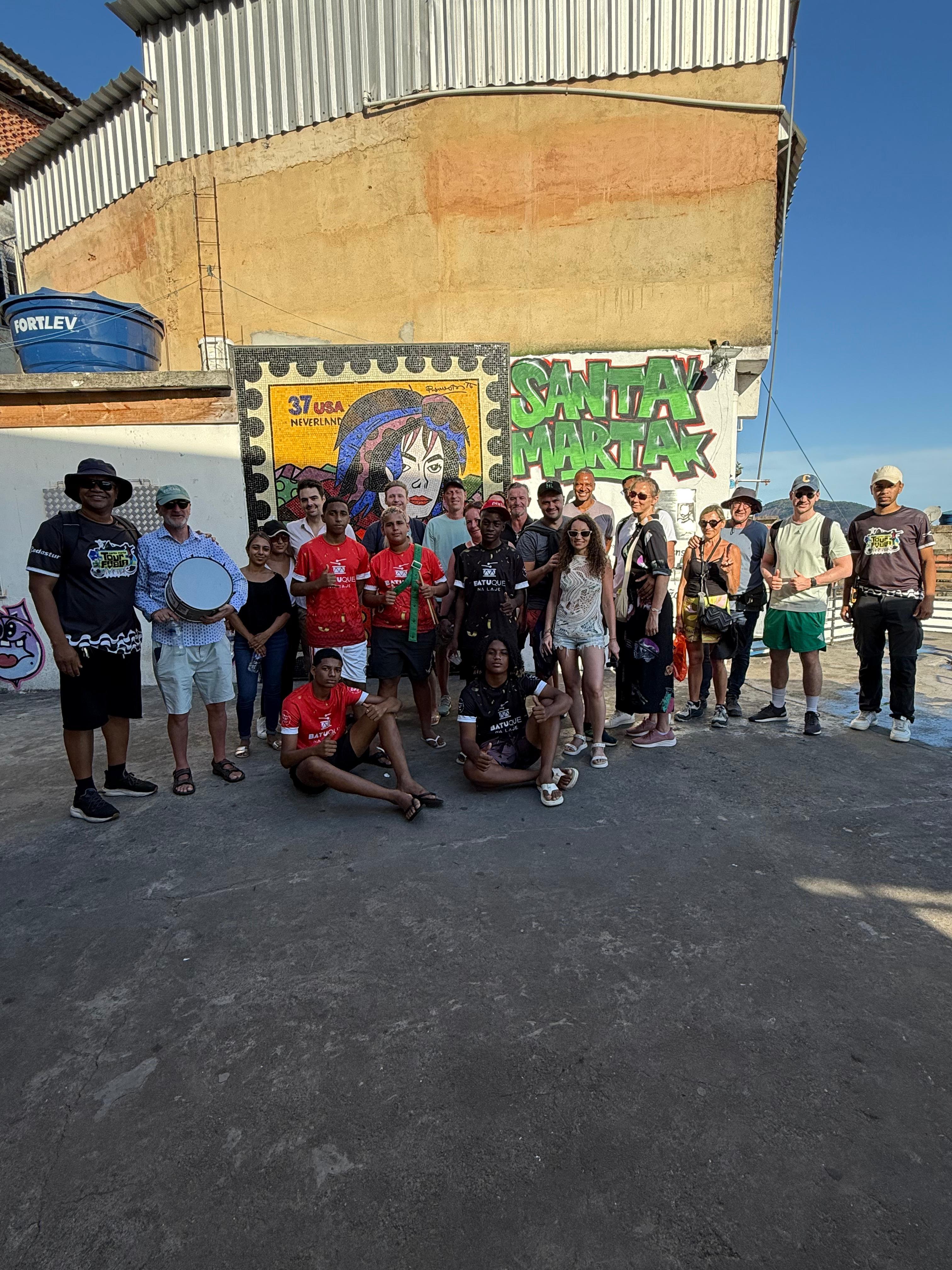 Rio de Janeiro: Santa Marta Favela Guided Walking Tour