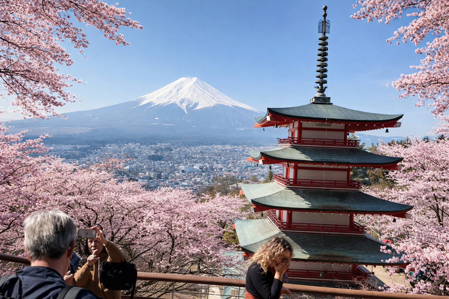 Tokyo to Mt. Fuji & Hakone Private Day Tour