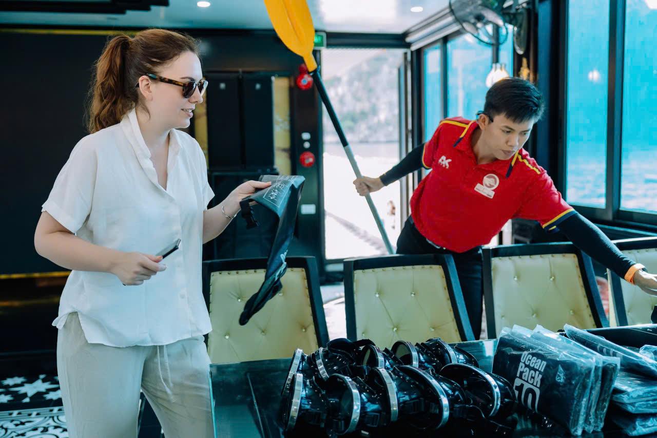 Lan Ha Bay 2-Day Cruise: Kayaking, Biking & Private Balcony