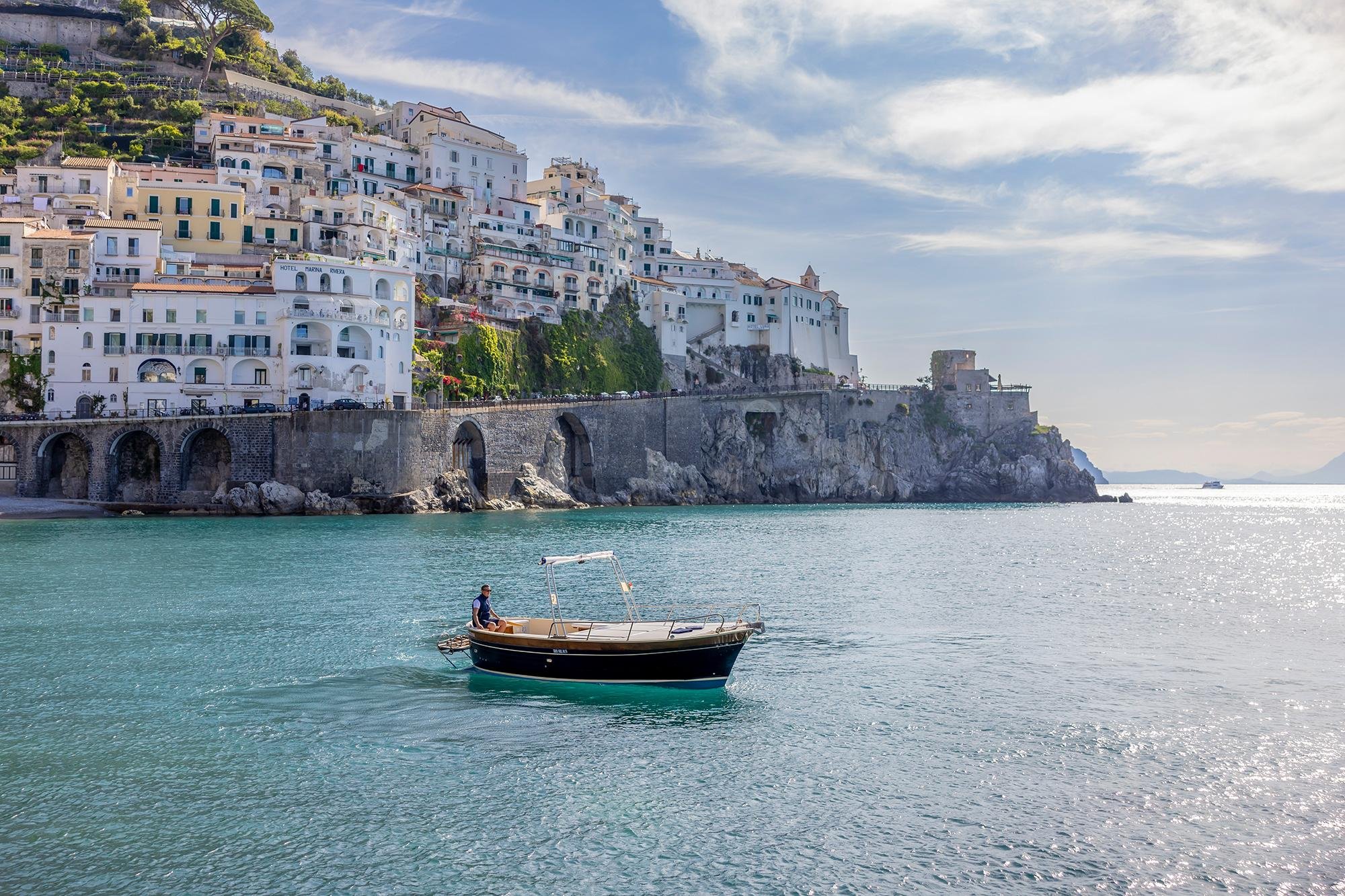 Amalfi Coast Small-Group Boat Experience from Maiori