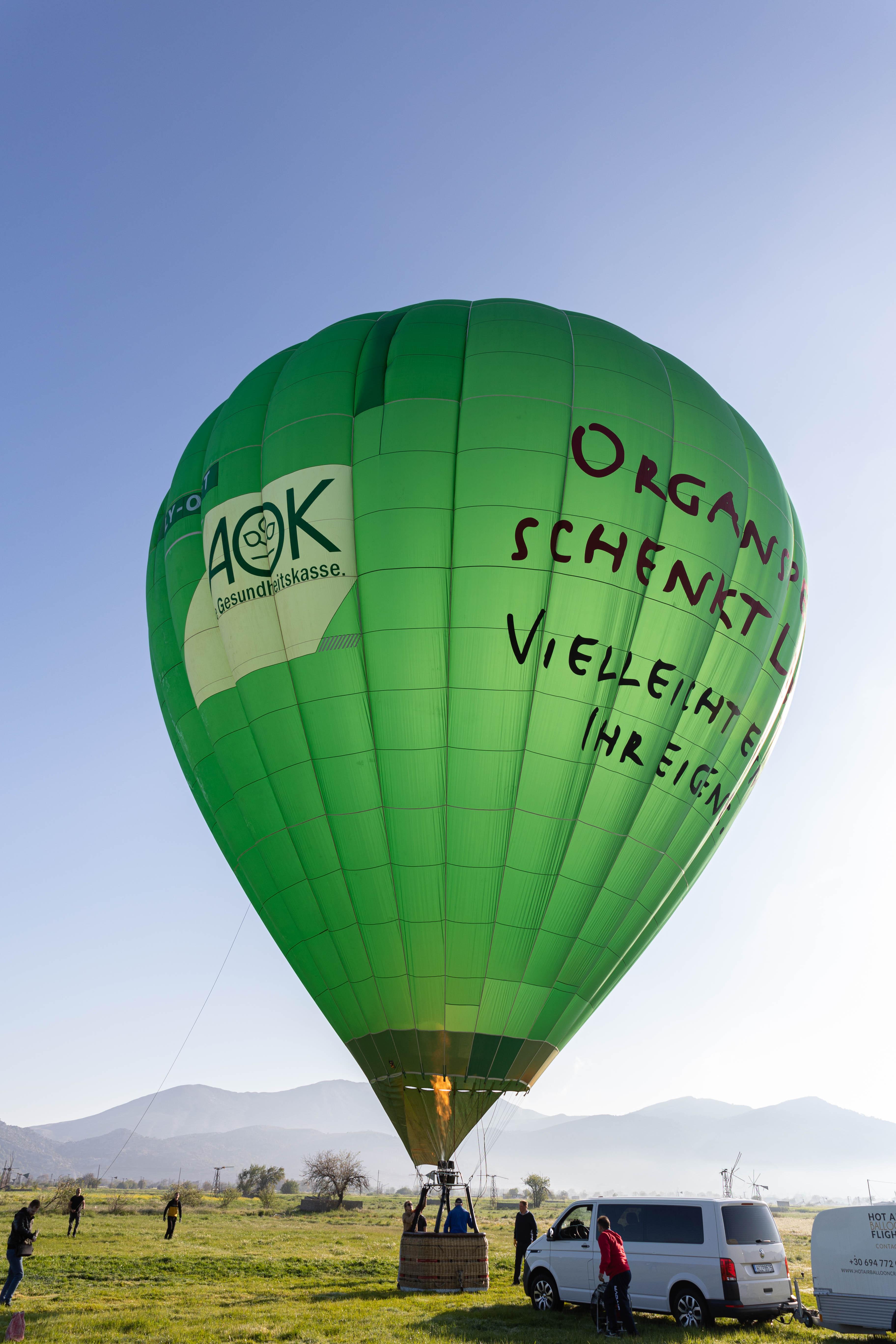 Lasithi Plateau Sunrise Balloon Flight & Traditional Pottery Workshop