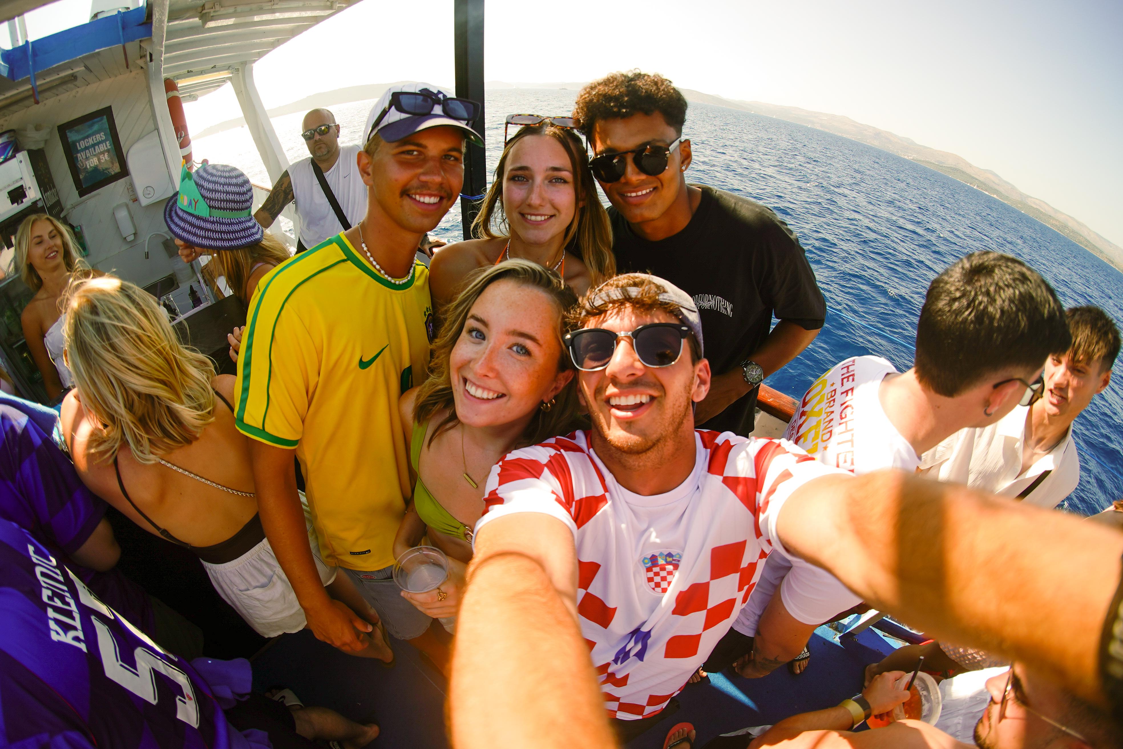 Split Blue Lagoon Boat Party Experience