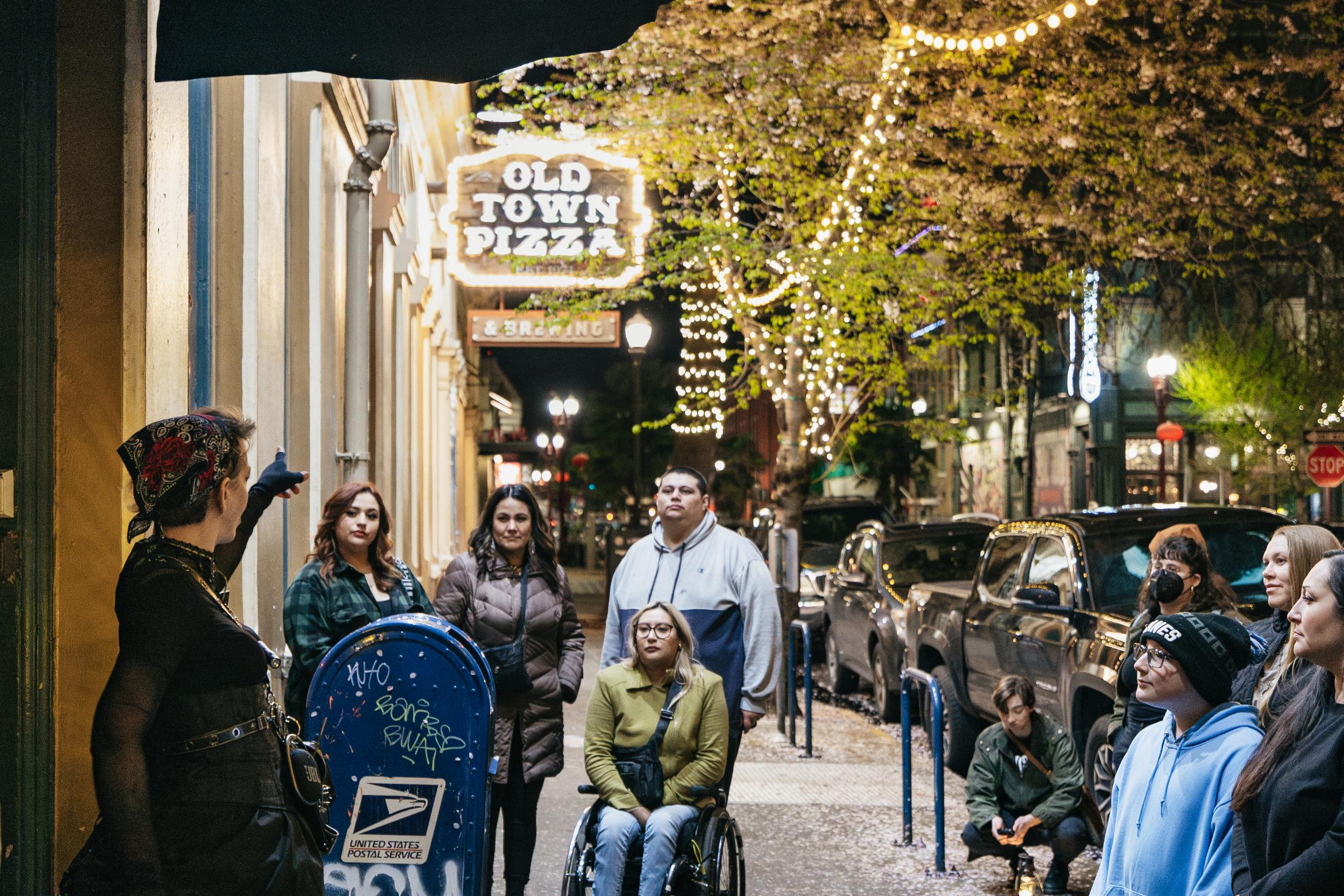 Portland ghost tour photograph 9