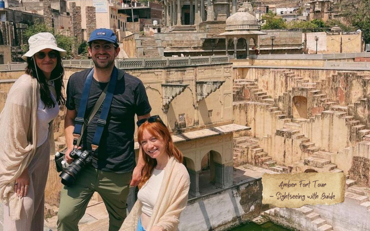 Jaipur Half-Day: Amber Fort, Panna Meena Kund & Jal Mahal Private Tour