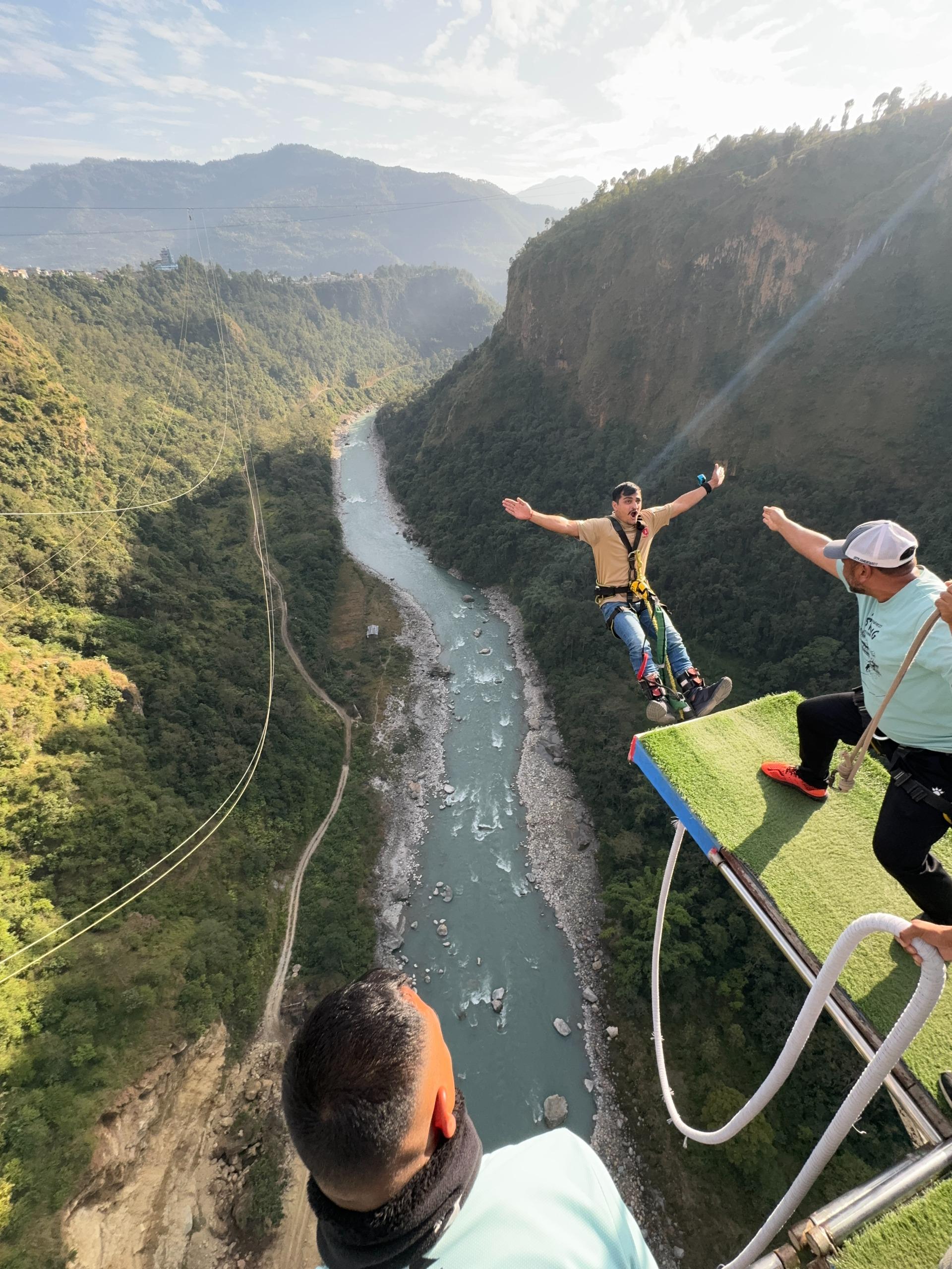 Kathmandu Bungee Jumping at The Last Resort