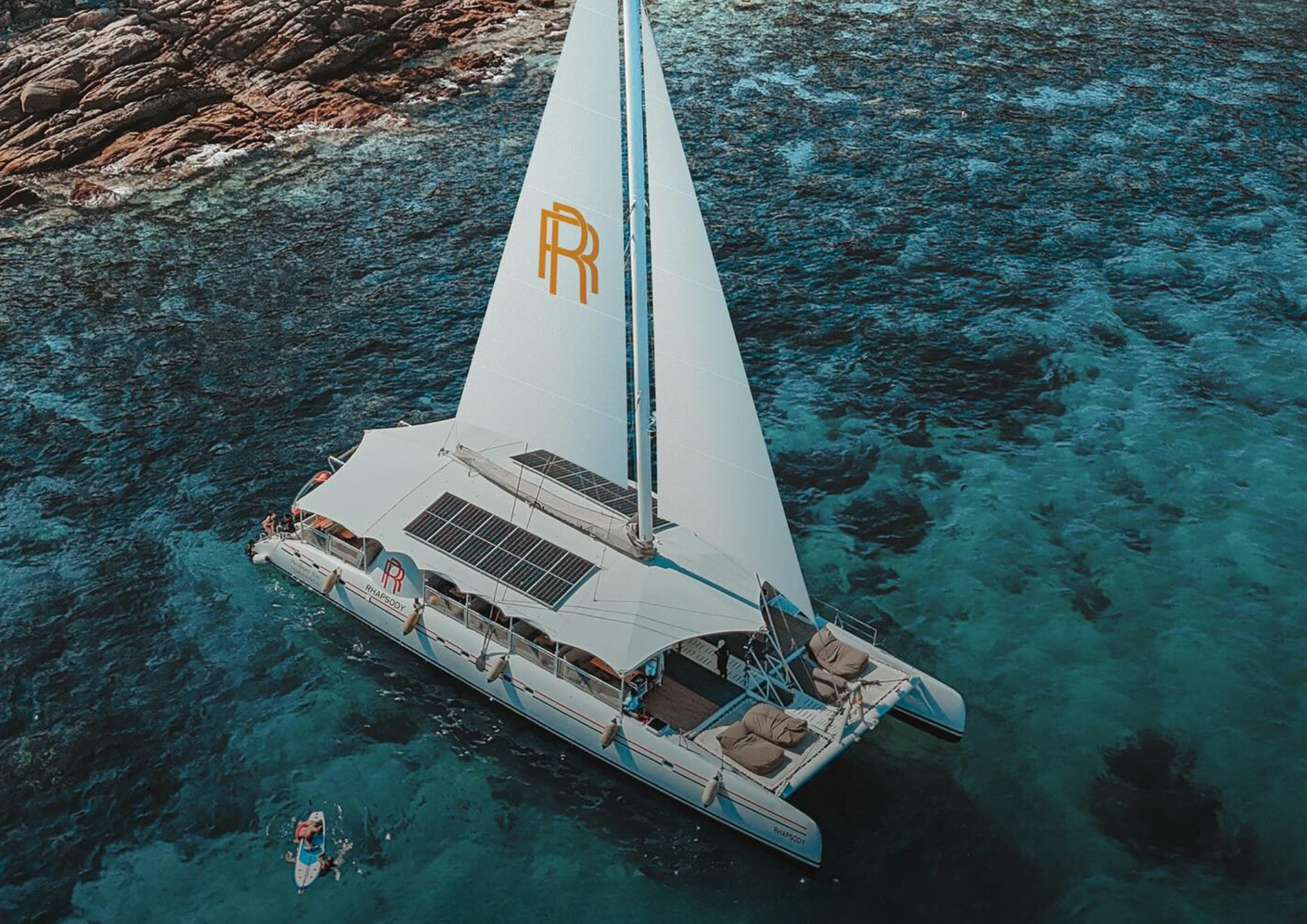 Phuket Luxury Catamaran: Coral Island, Racha Yai & Sunset Cruise