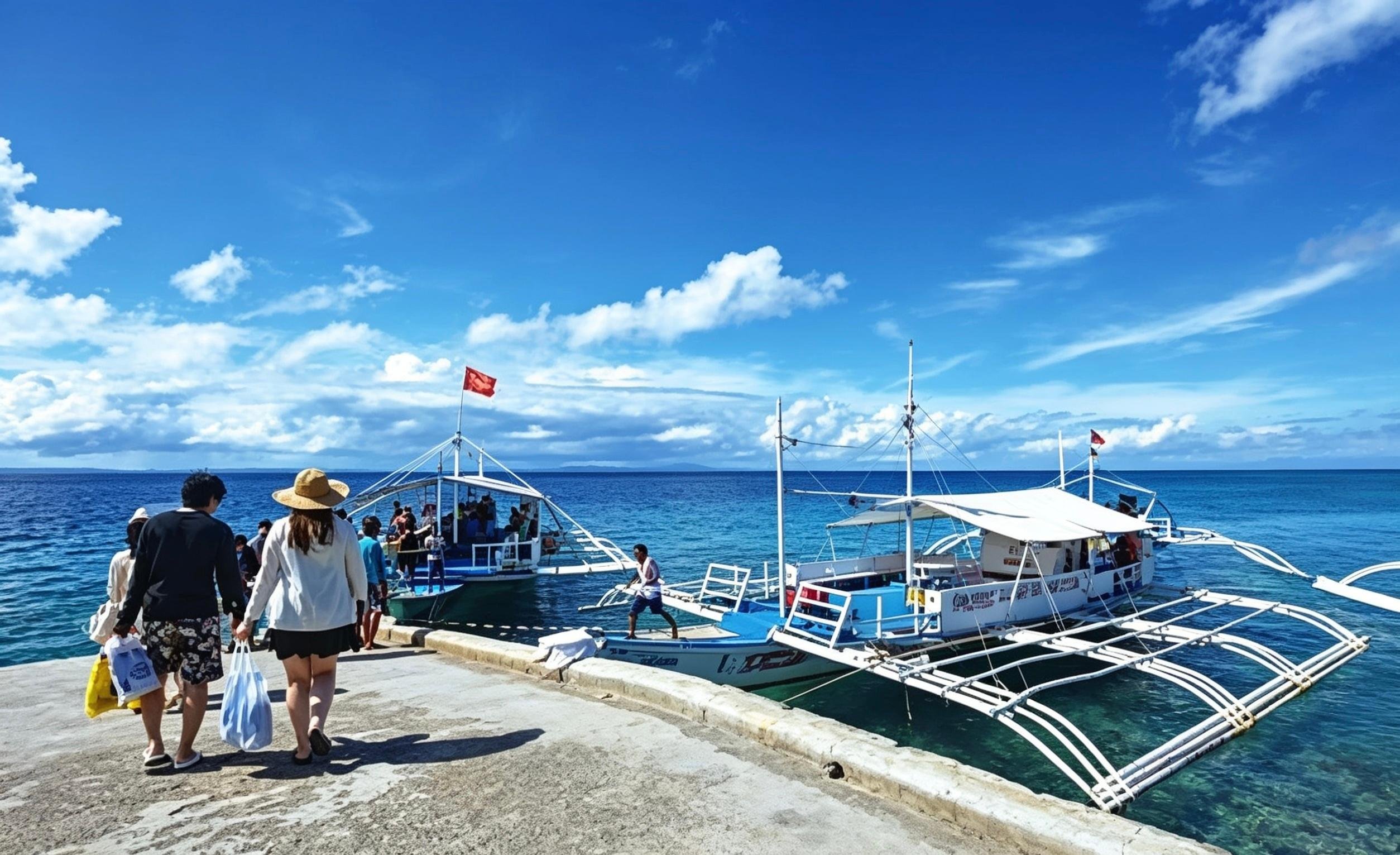 Mactan Island Hopping Boat Tour with Lunch