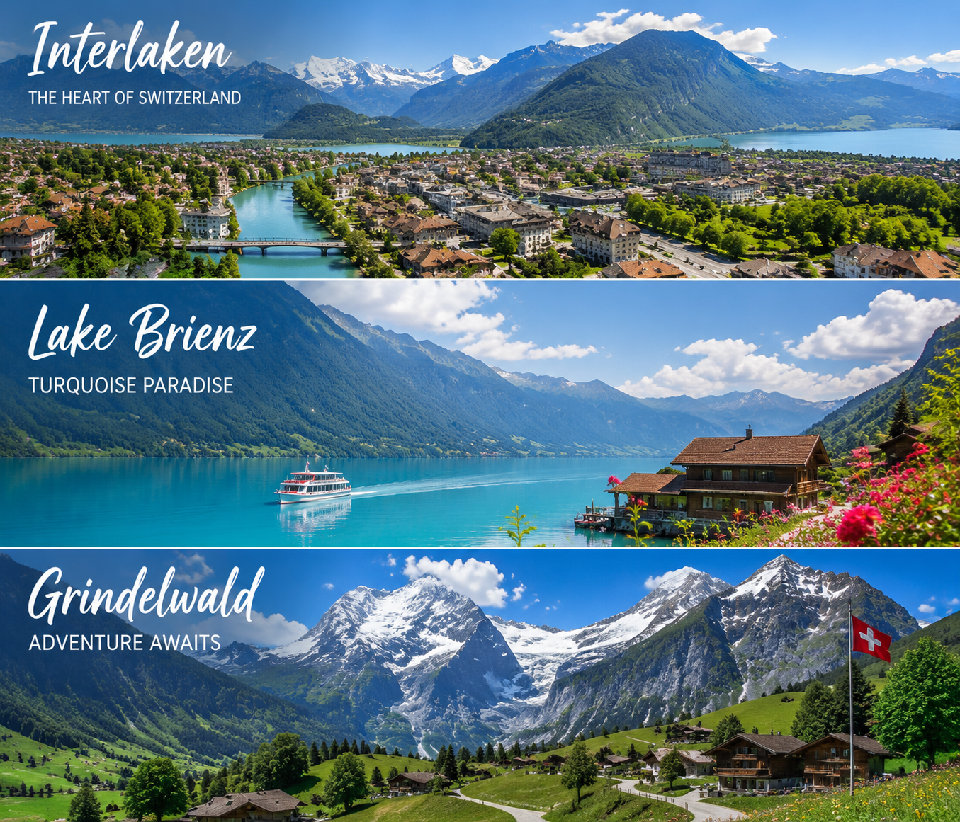 Private Swiss Alps Tour: Grindelwald, Lauterbrunnen & Interlaken