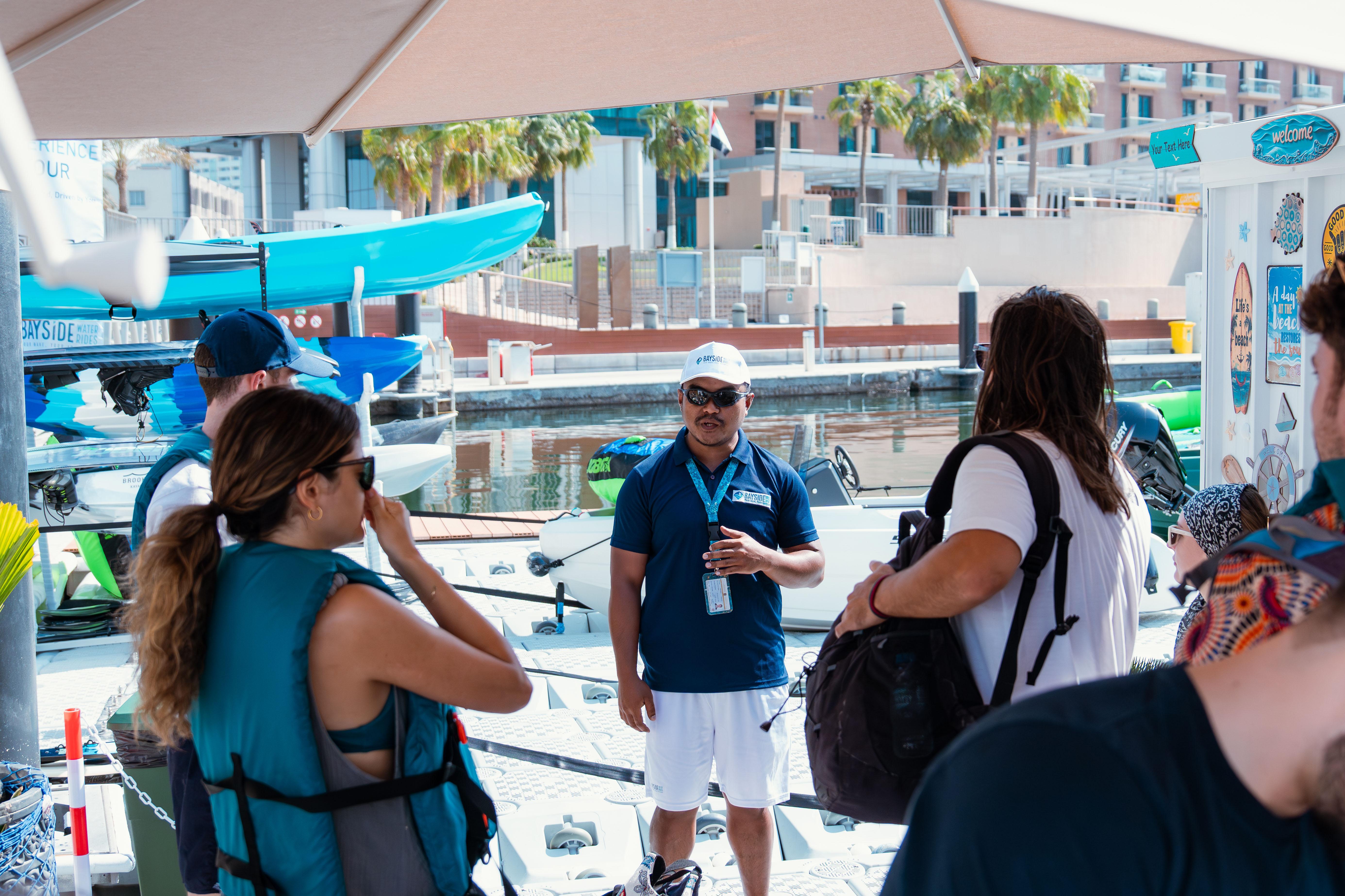 Yas Island Self-Drive Speedboat Tour with GPS Audio Guide