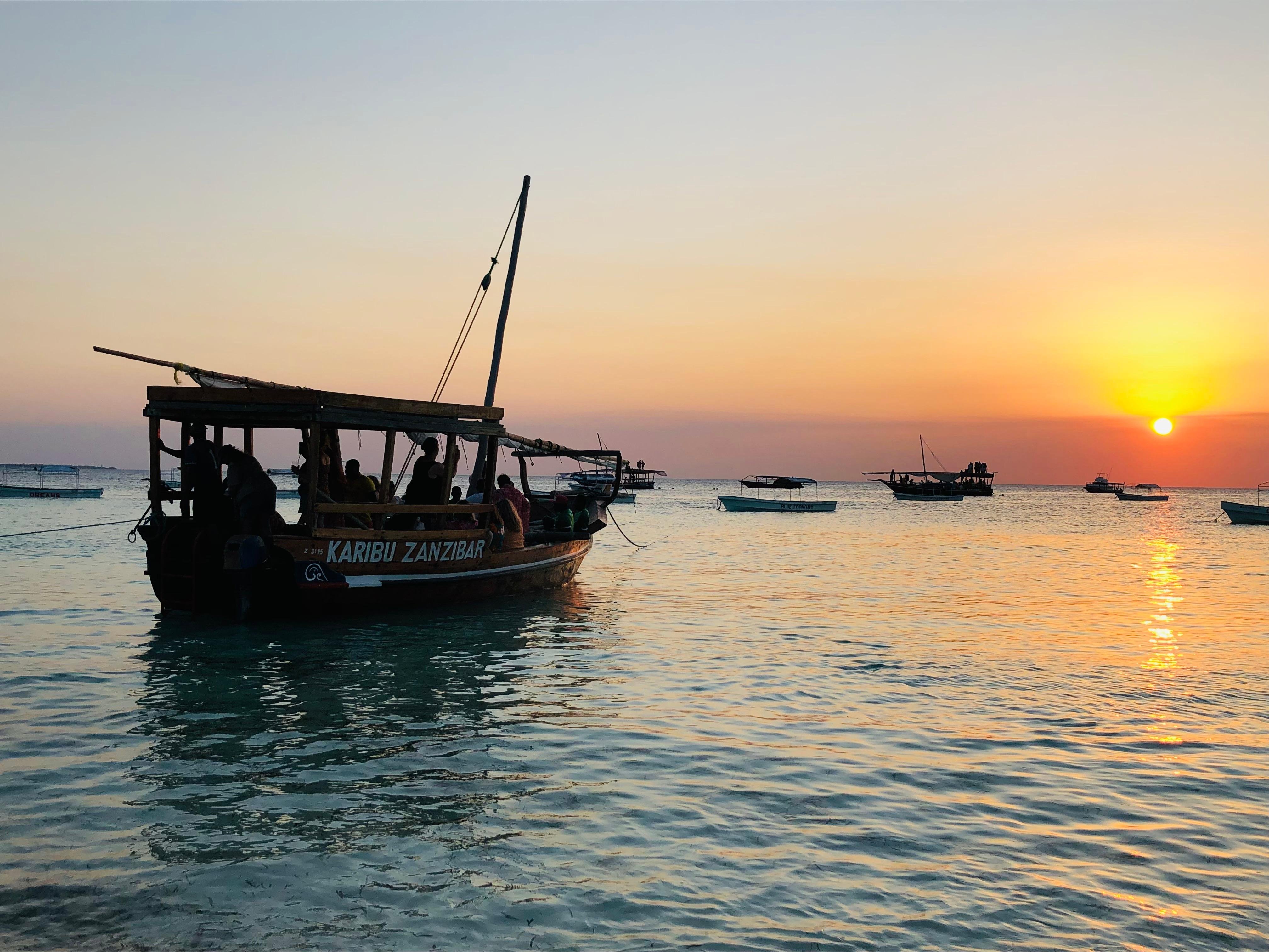 Zanzibar Sunset Dhow Cruise from Nungwi