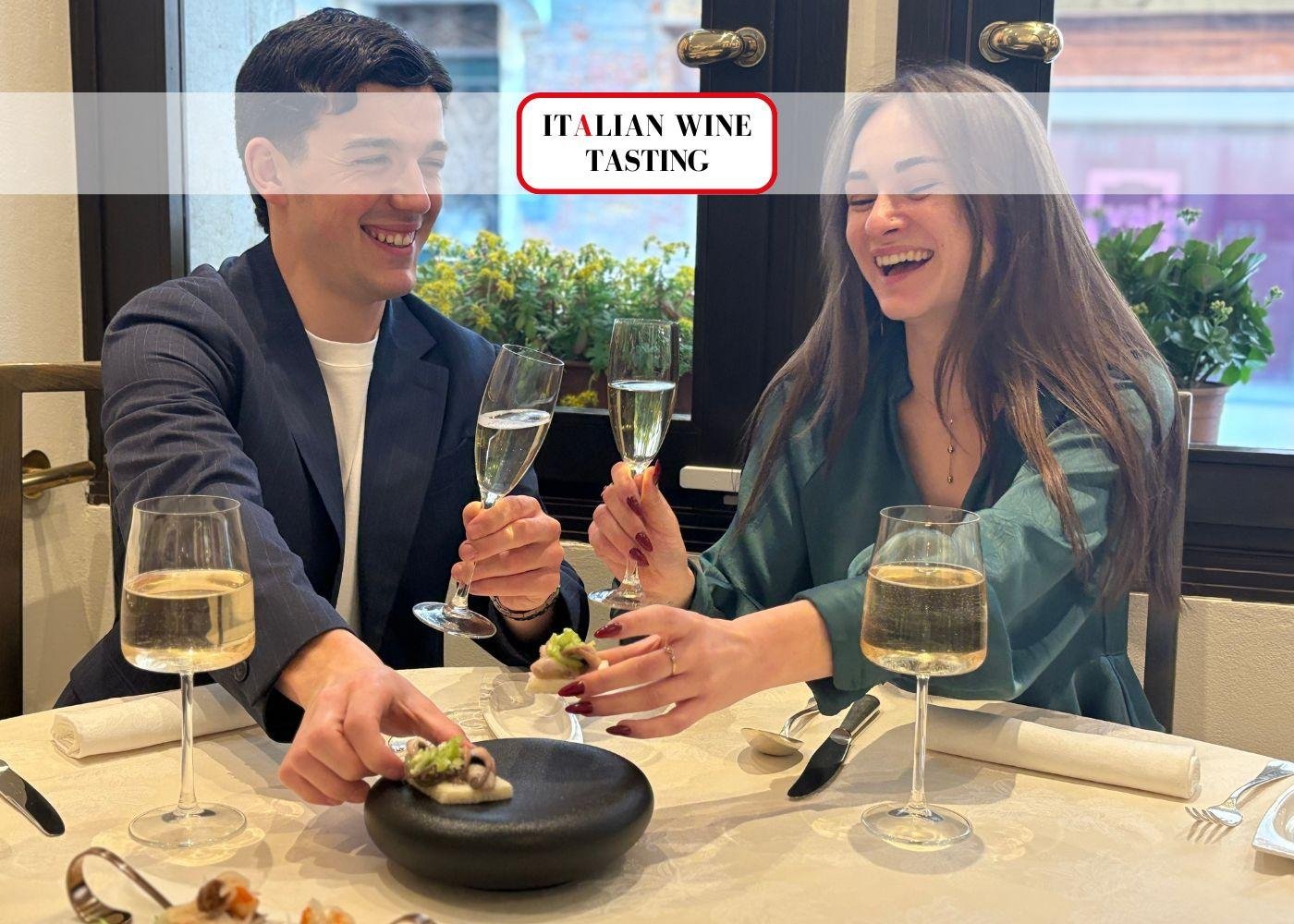 Venice Wine Tasting with Cicchetti at a Historic Trattoria