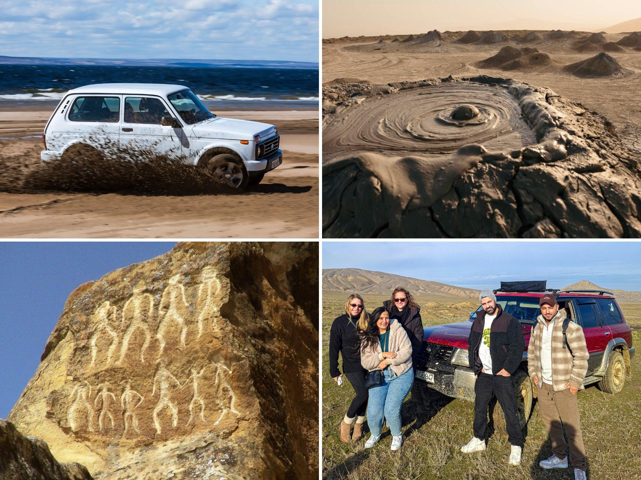 Gobustan & Mud Volcanoes 4x4 Adventure
