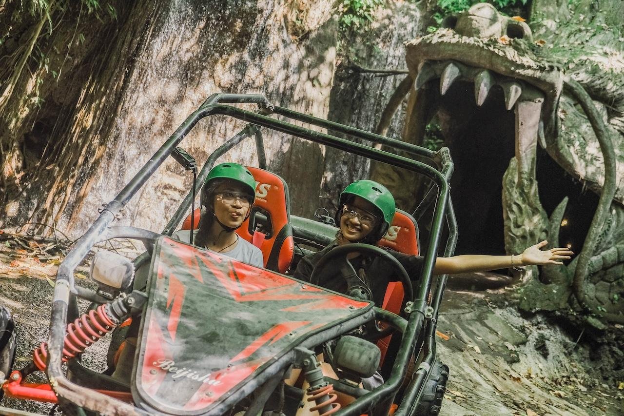 Ubud 5-Terrain Buggy Adventure: Cave, River & Lunch
