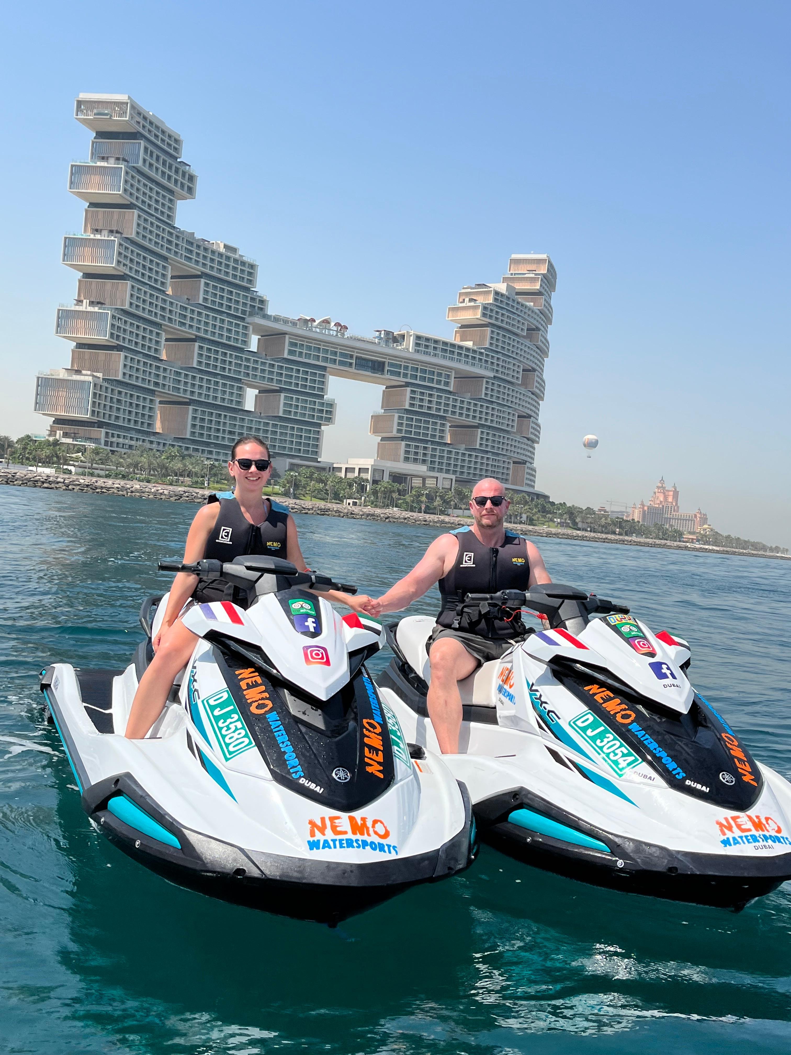 Dubai Jet Ski Tour: Palm Jumeirah, Atlantis & Burj Al Arab