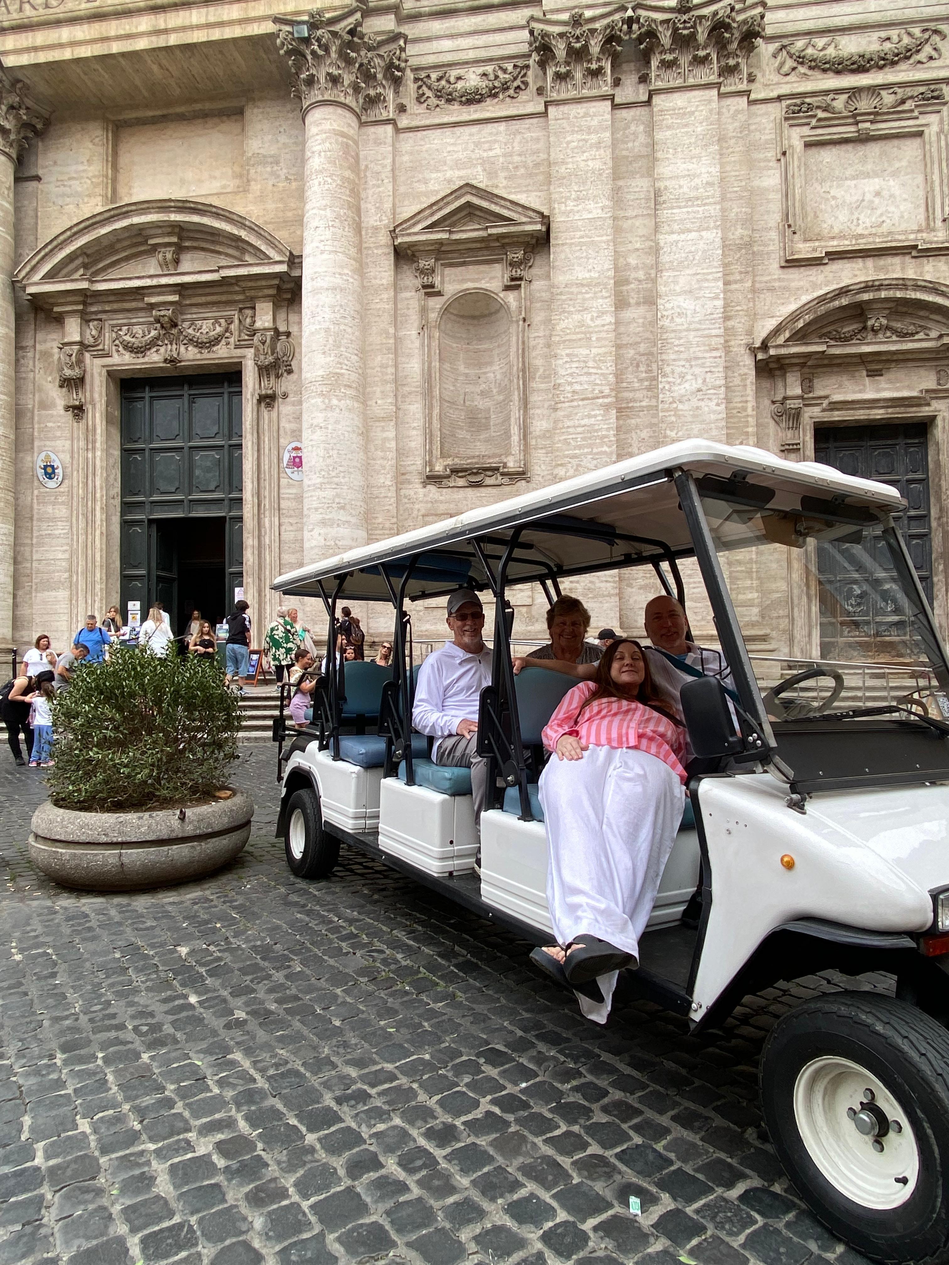 imperial Rome golf cart tour ancient sites forum Caracalla — image 5