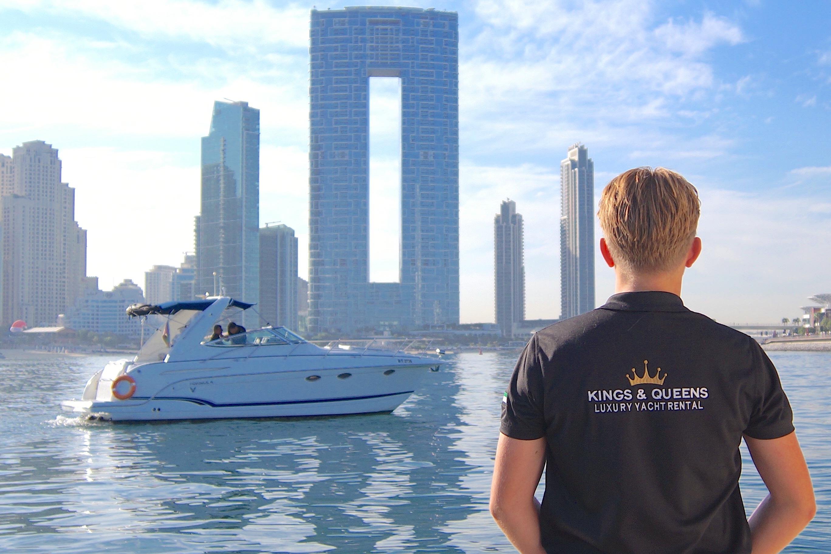 Dubai Private Yacht Cruise – Exclusive 34FT Sports Yacht Experience