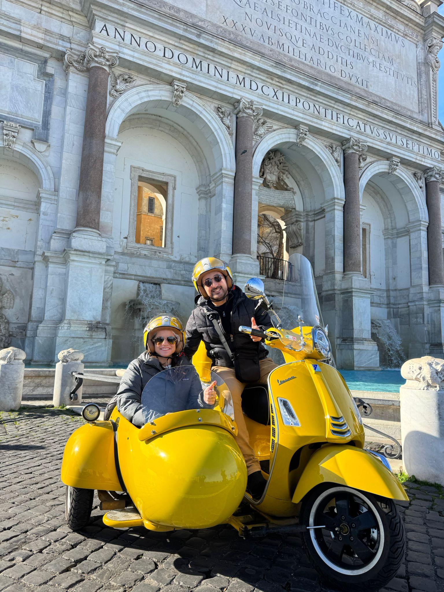Rome: Vespa Sidecar Tour with Hotel Transfers & Gelato - 2026 (Verified Reviews)