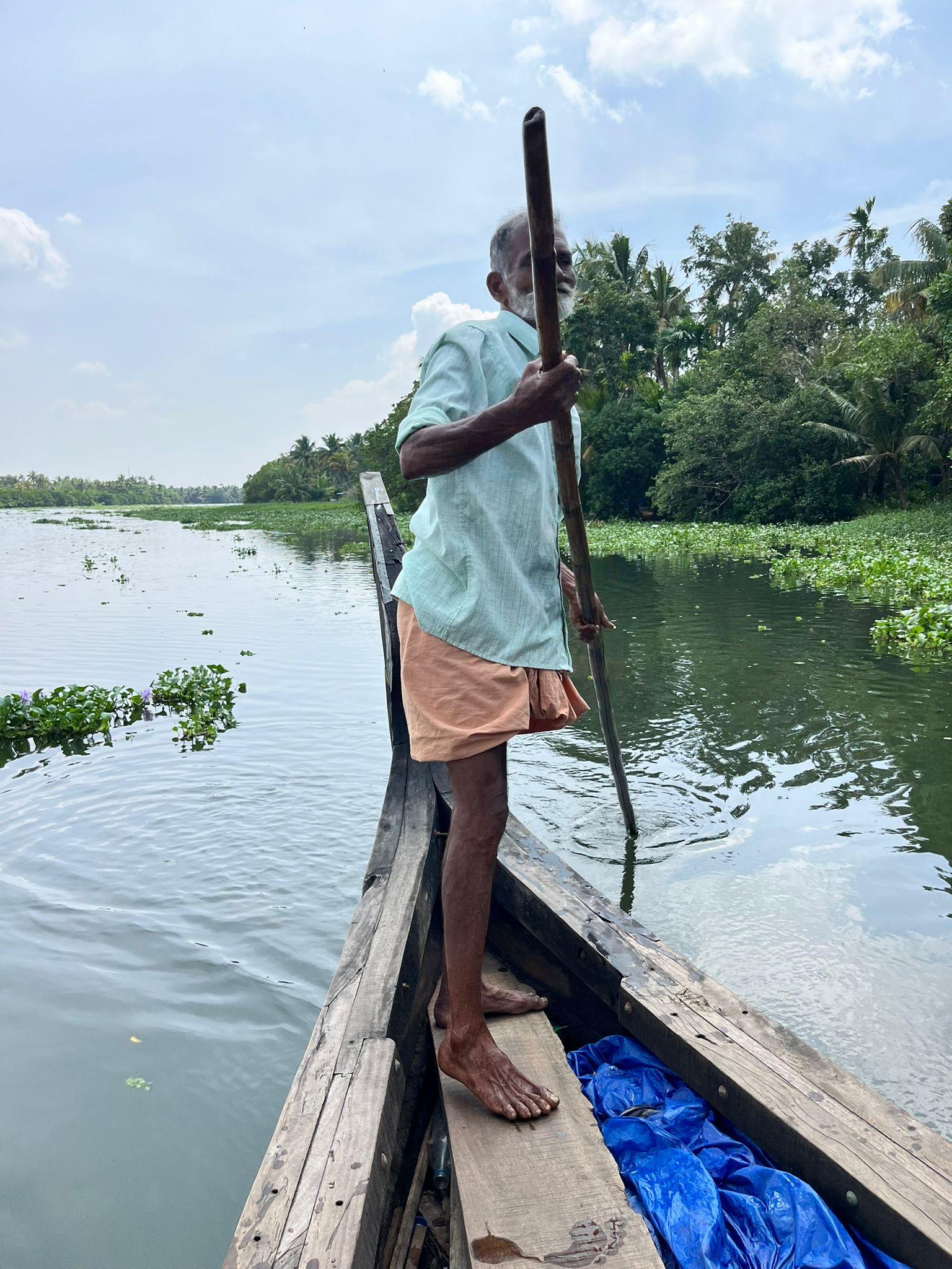 Kerala Backwater Village Punting Cruise with Lunch