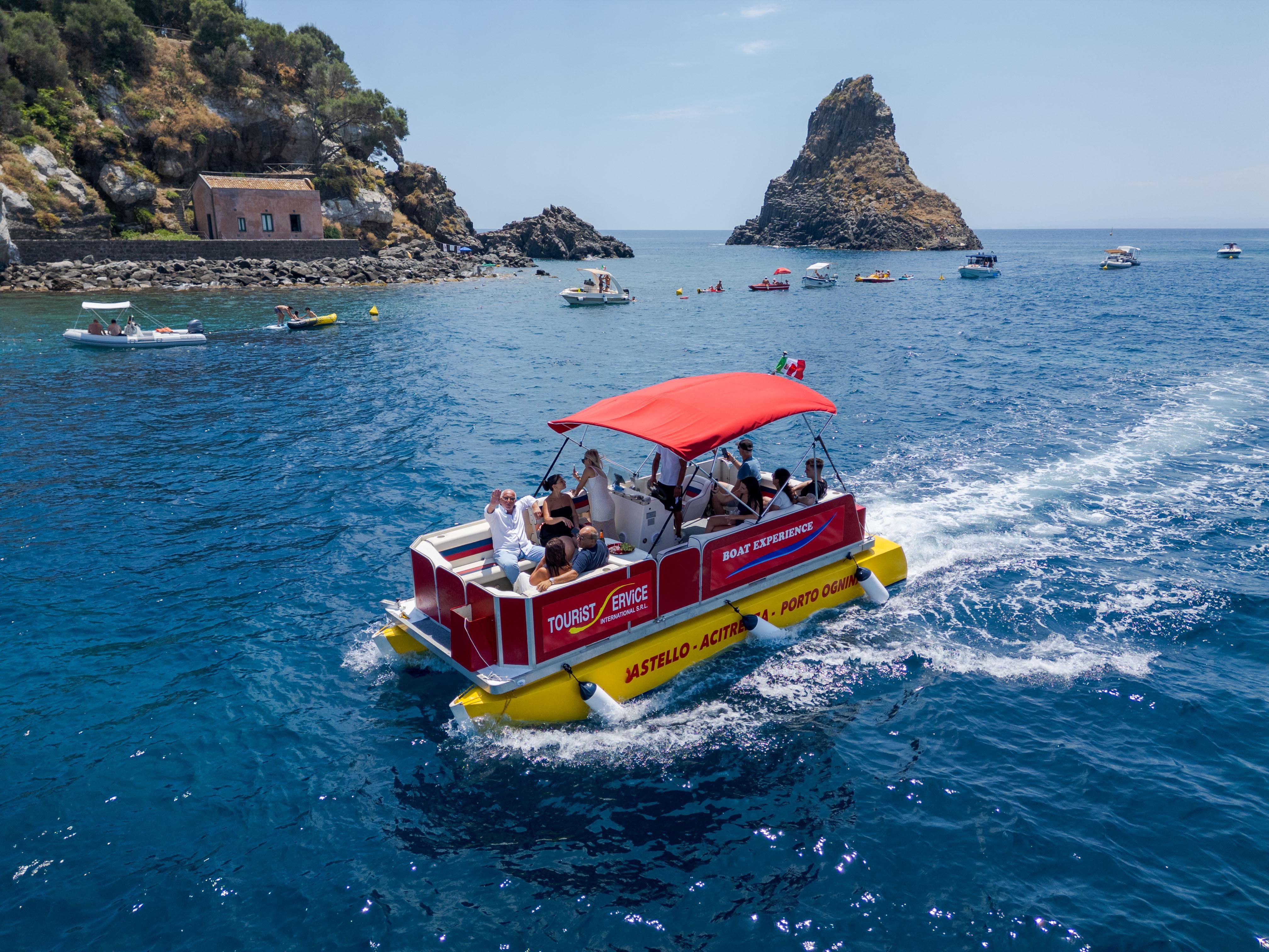 Cyclops Riviera Boat Tour from Catania